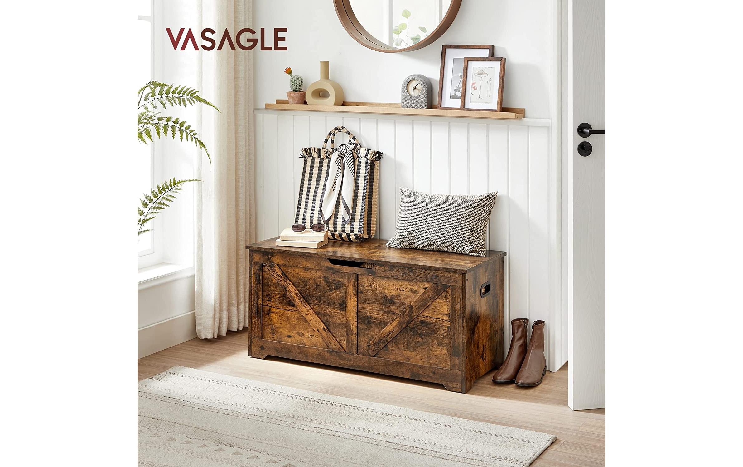 VASAGLE Sitztruhe »100 x 40 x 46 cm«