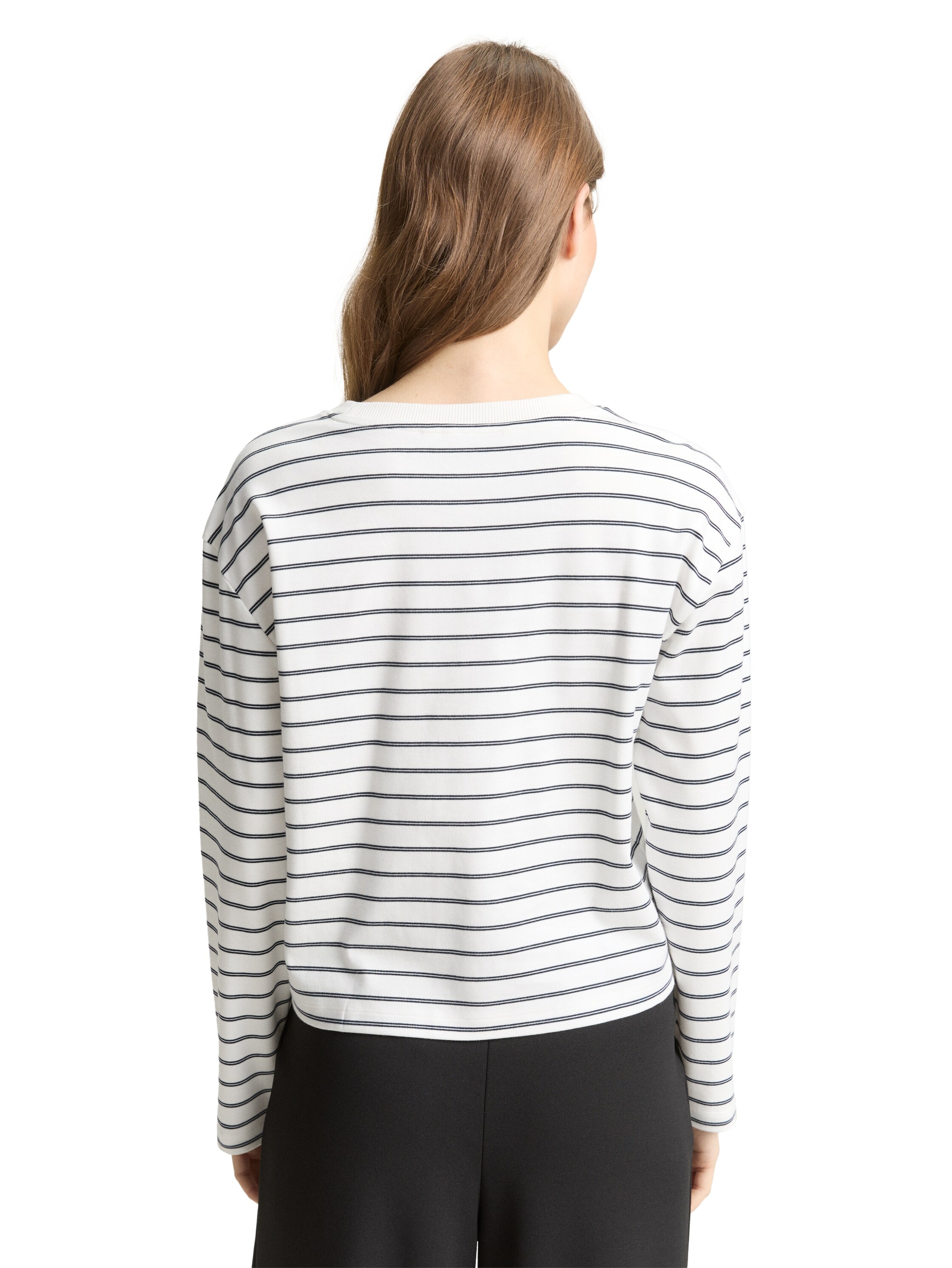 TOM TAILOR Denim T-shirt avec motif rayé