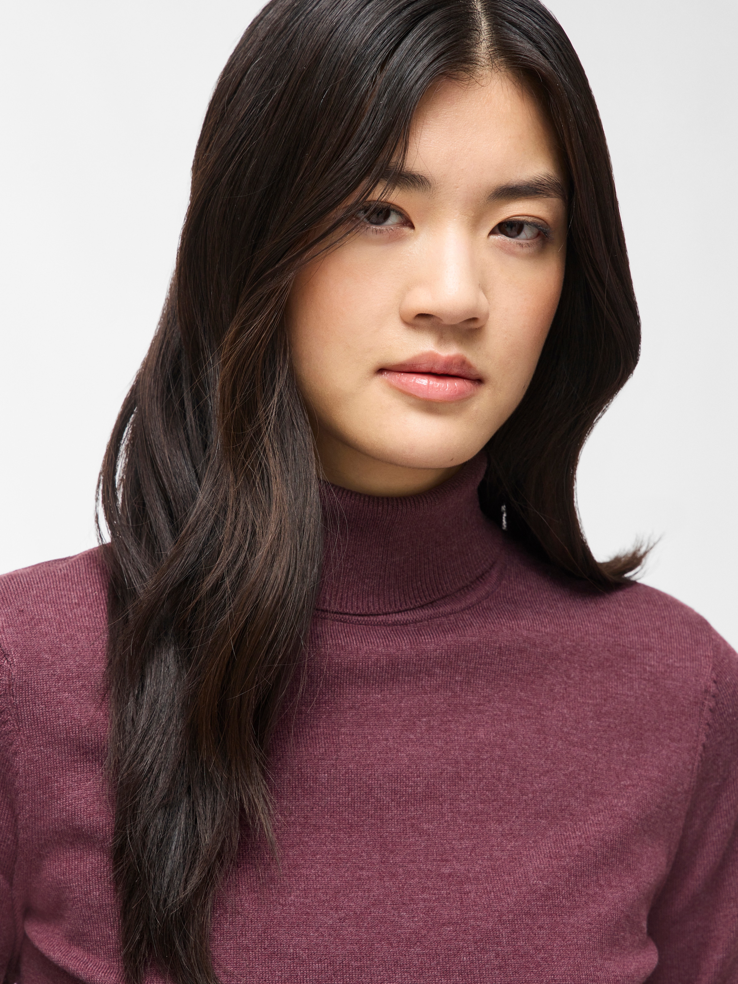 Vila Rollkragenpullover »VIMALU ROLLNECK L/S KNIT TOP NOOS« Materialmix