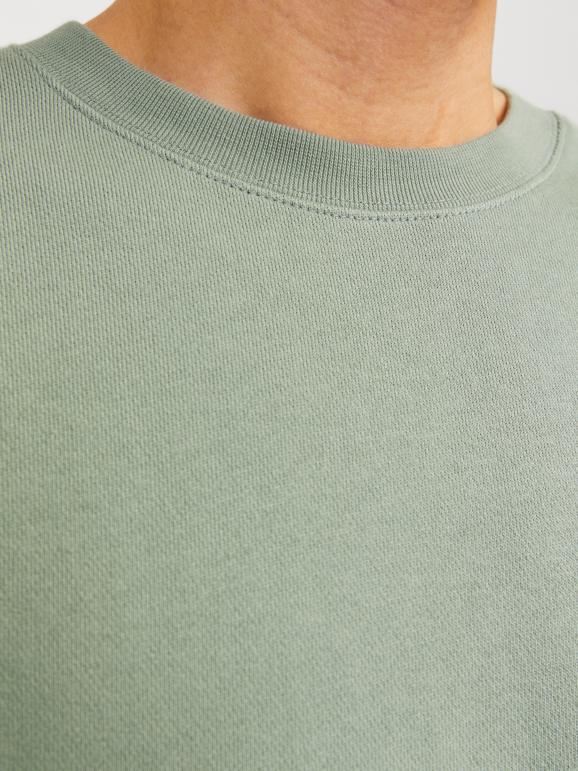 Jack & Jones Sweatshirt »JJECHARGE SWEAT CREW NECK NOOS«, mit Rippbündchen