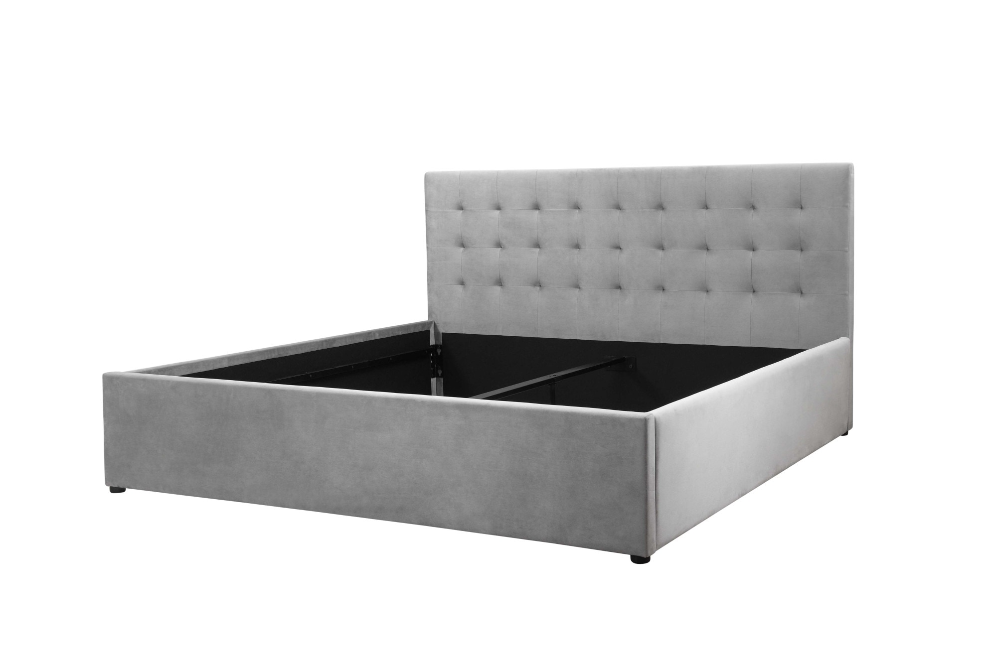 Home affaire Polsterbett »Hamar, Knopfsteppung im Kopfteil, bis 250 KG belastbar«, (3 Breiten: 100cm/ 140cm/ 180cm), in verschiedenen Grössen und Stoffen und Farben