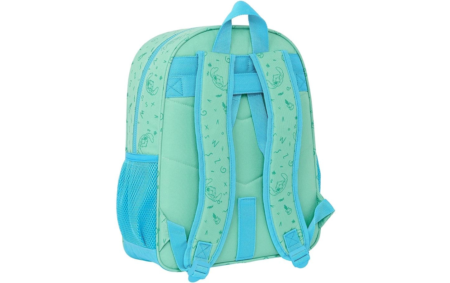 safta Kinderrucksack »Stitch Aloha«, Gepolsterte Schultergurte, Gepolstertes Rückenteil, Höhenverstellbar