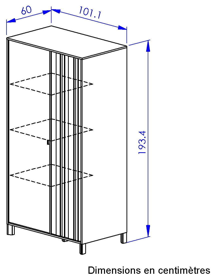 Gami Set complet pour chambre de bébé »SET N°3 CALYPSO« 6 cuis tlg. Viel Stauraum für eine optimale Organisation.