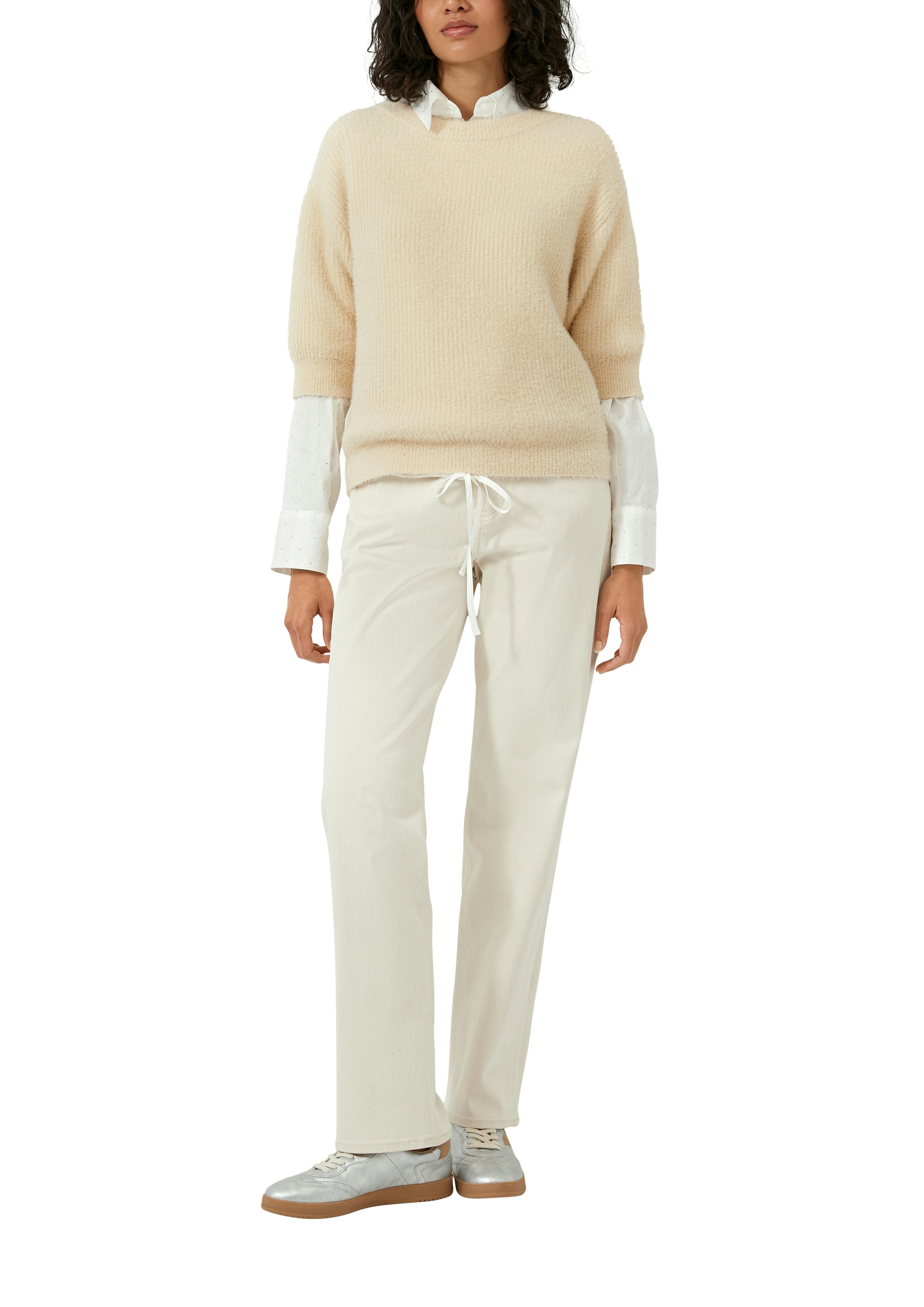 s.Oliver Pull en tricot avec structure