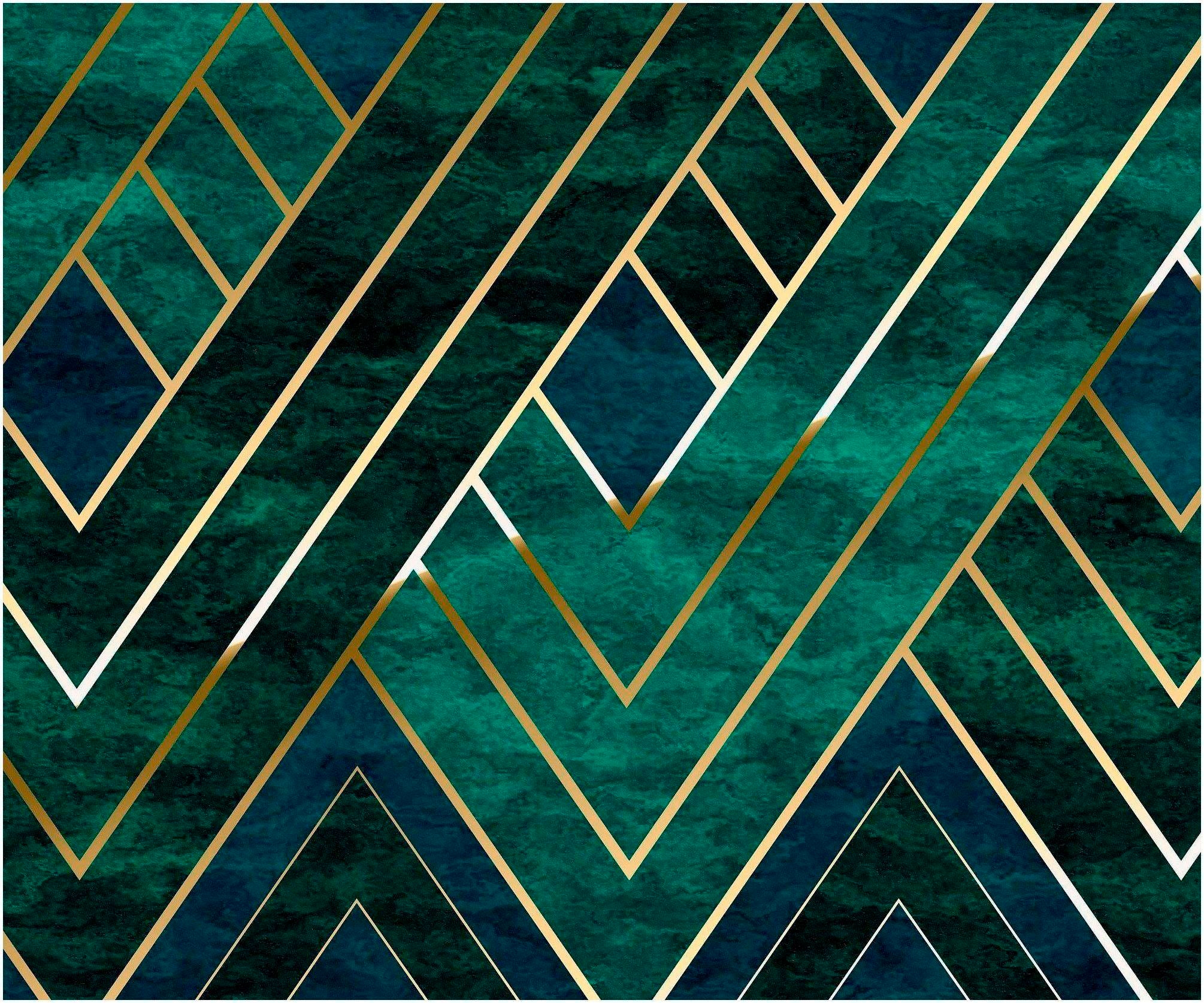 Image of Komar Vliestapete "Digitaldruck Vlies - Artdeco - Grösse 300 x 250 cm" bedruckt glatt Wohnzimmer, Schlafzimmer
