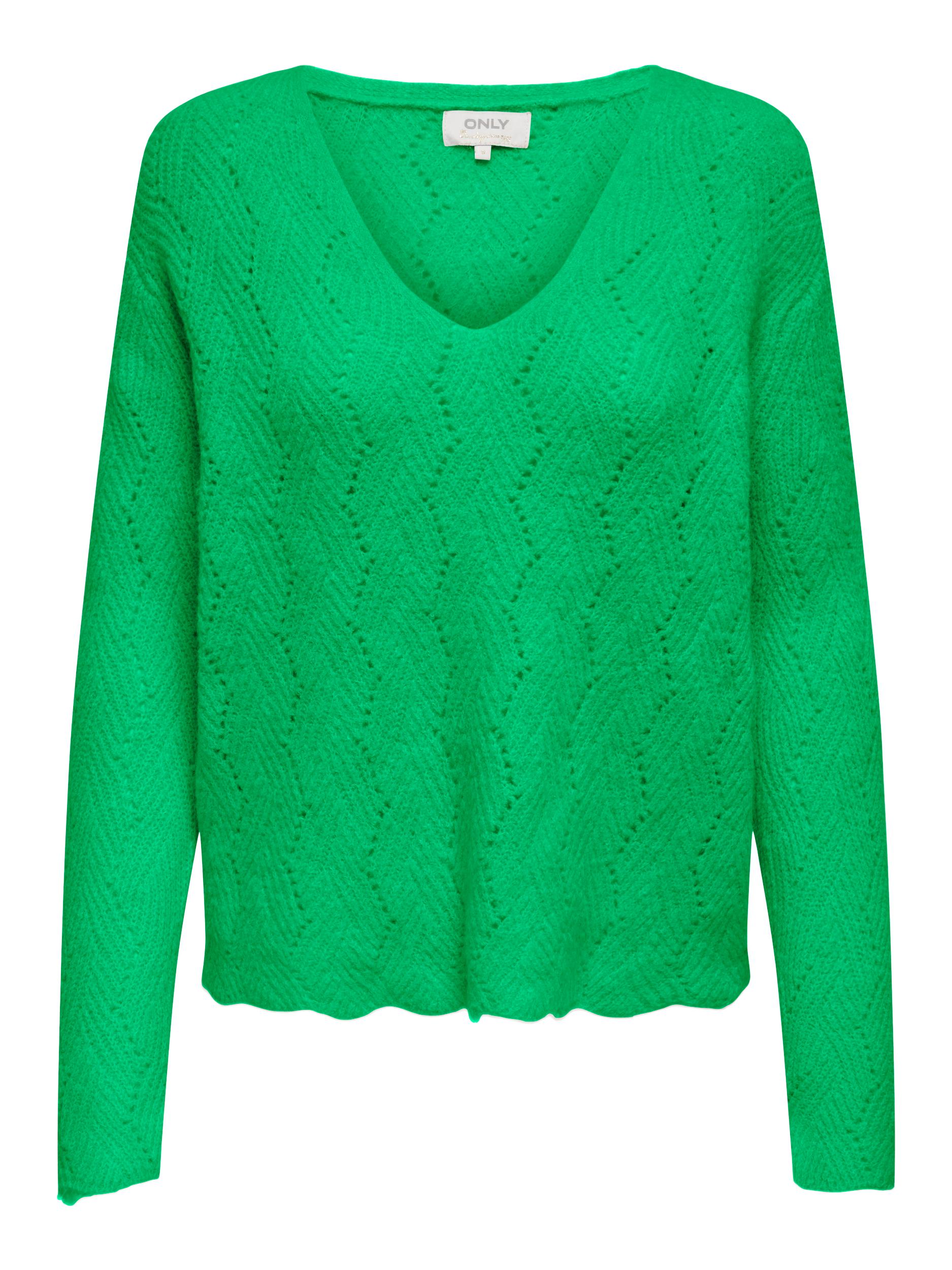 V-Ausschnitt-Pullover »ONLEMILIA LS STRUCTURE VNECK CC KNT«