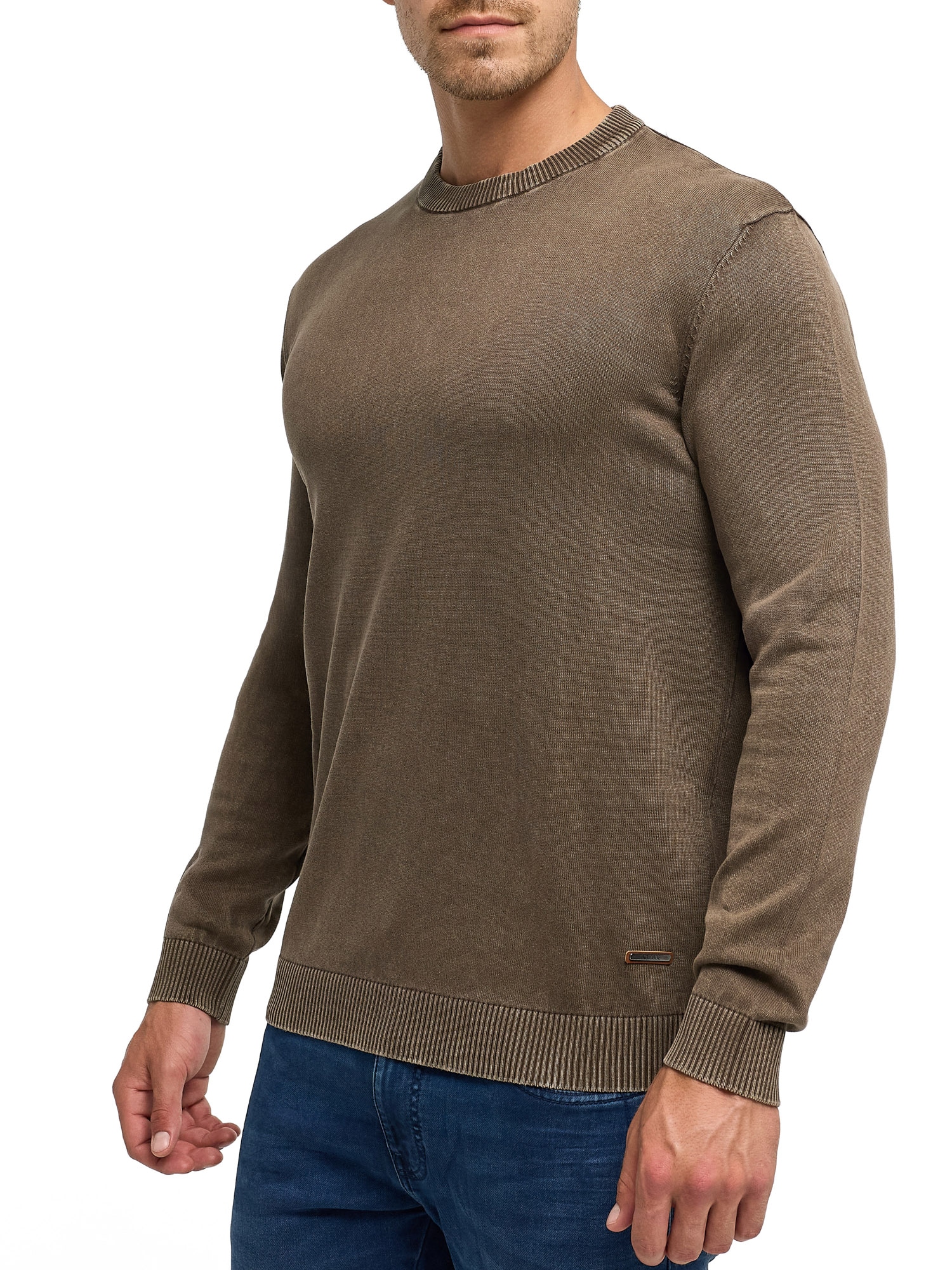 Indicode Pull à col rond »INArkmill o-neck« coton, coupe régulière