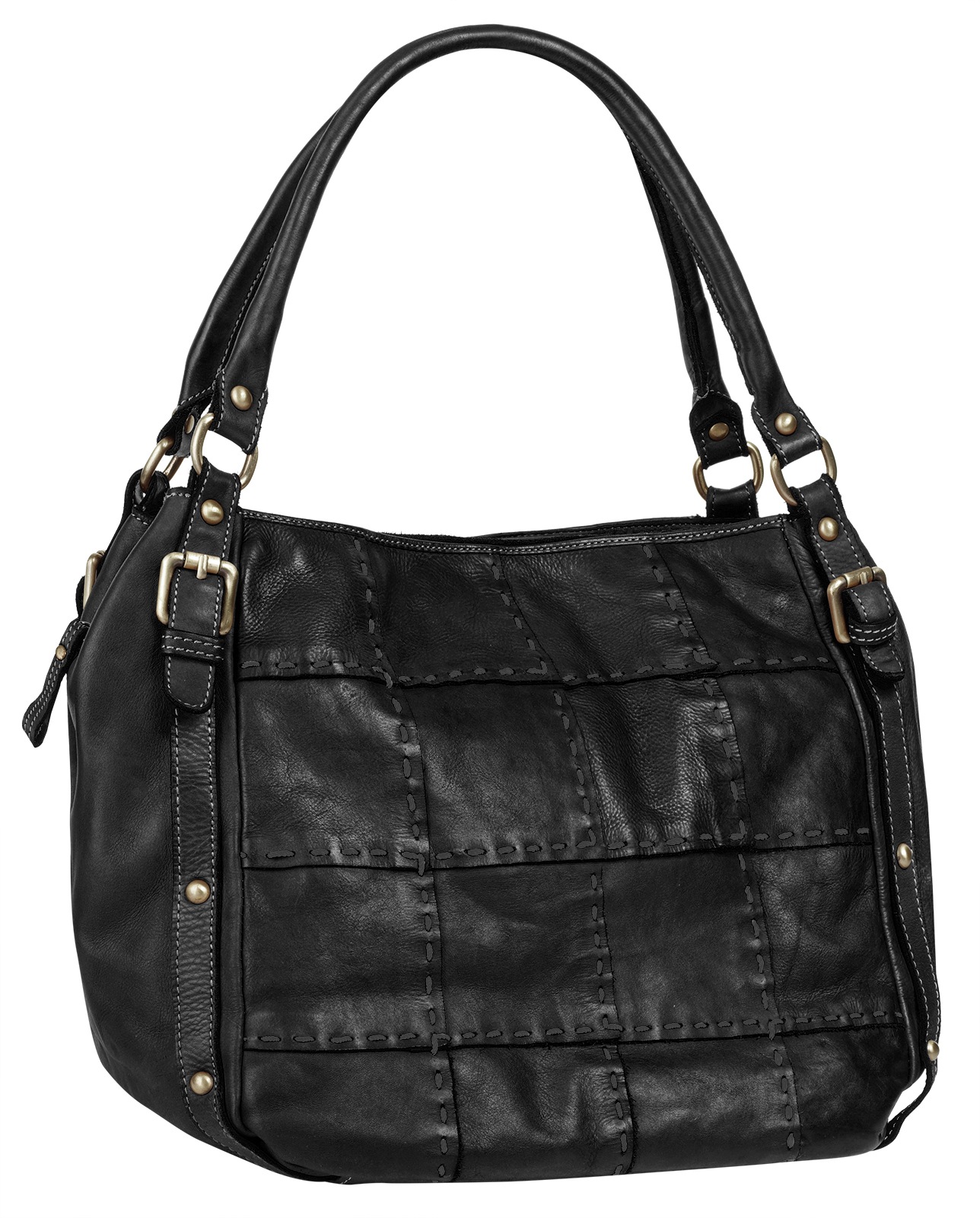 Samantha Look Shopper, echt Leder, Made in Italy