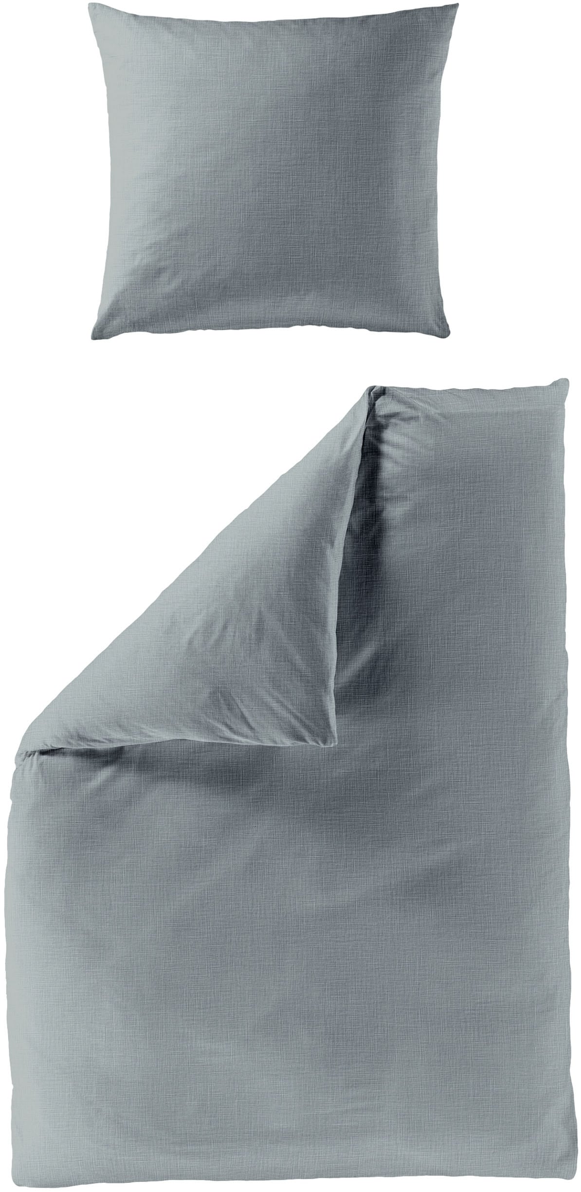 Image of BIERBAUM Bettwäsche "4129" 2 Stk. Musselin, 100 % Baumwolle, pflegeleicht, bügelfrei