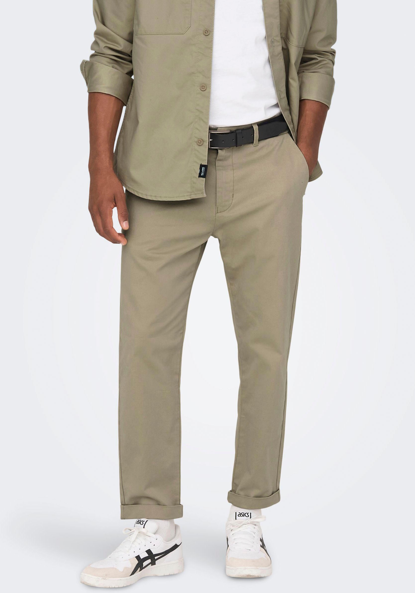 ONLY & SONS Chinohose »OS ONSKENT CROPPED CHINO«