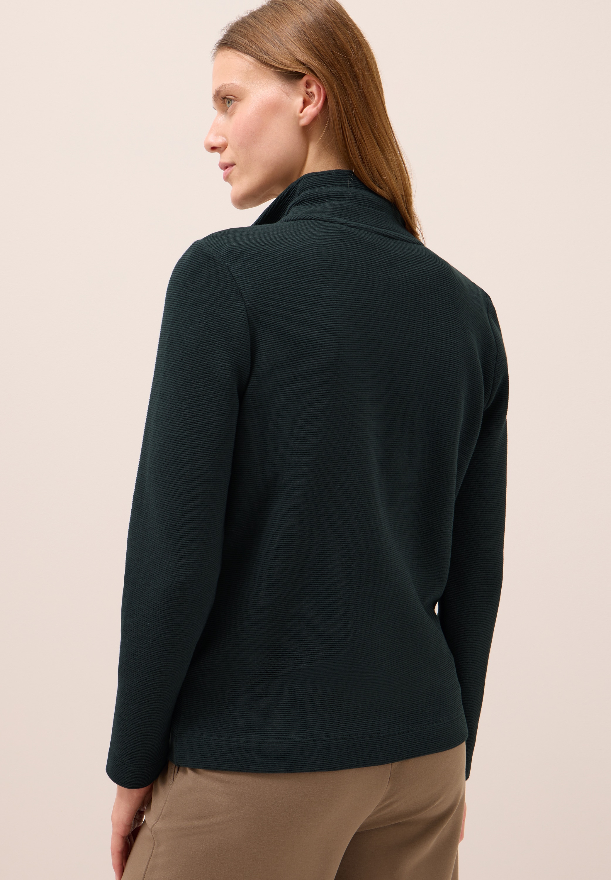 Cecil Sweatjacke, mit Taschen