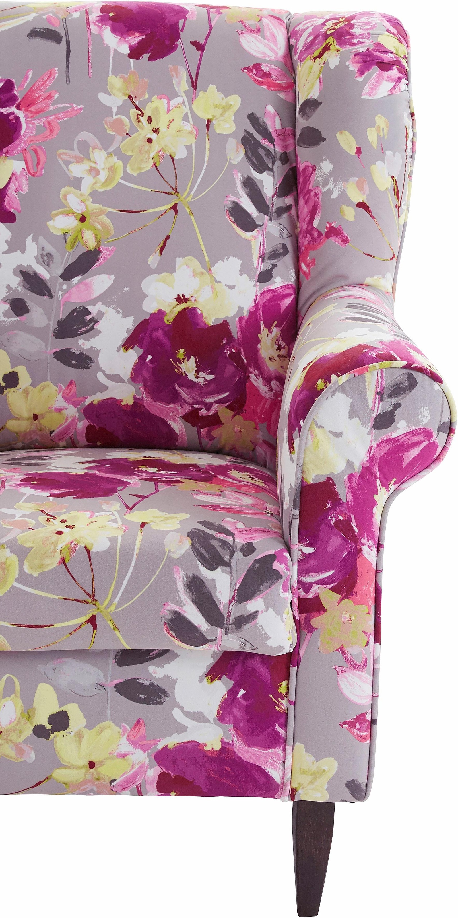 Home affaire Fauteuil à oreilles »Asino« mit Federkern