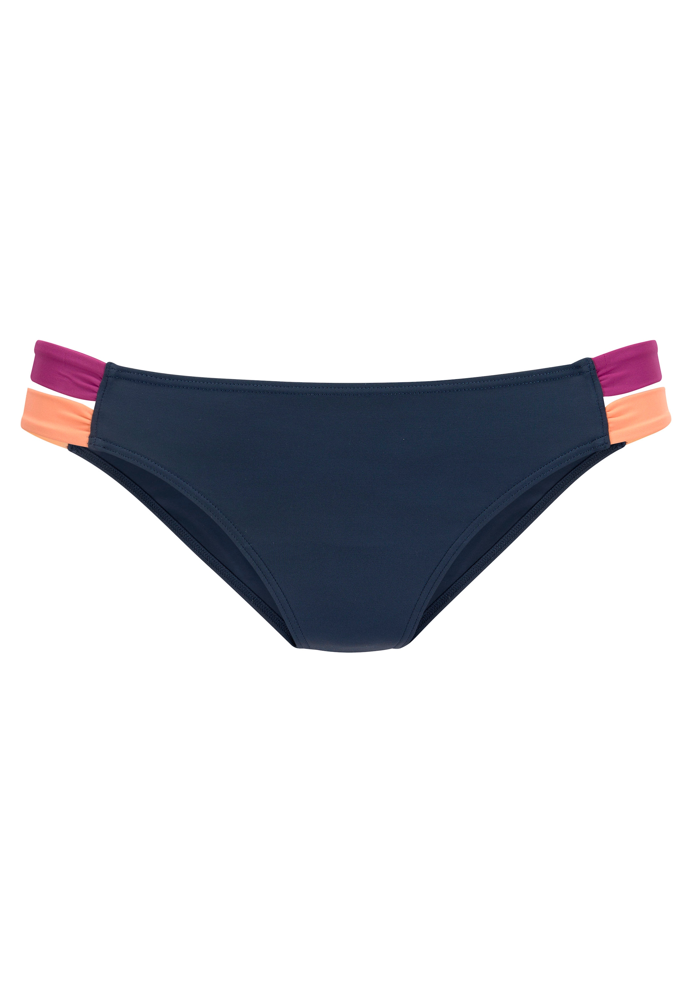 LASCANA ACTIVE Bikini-Hose »Wind« mit seitlichen bunten Bändern