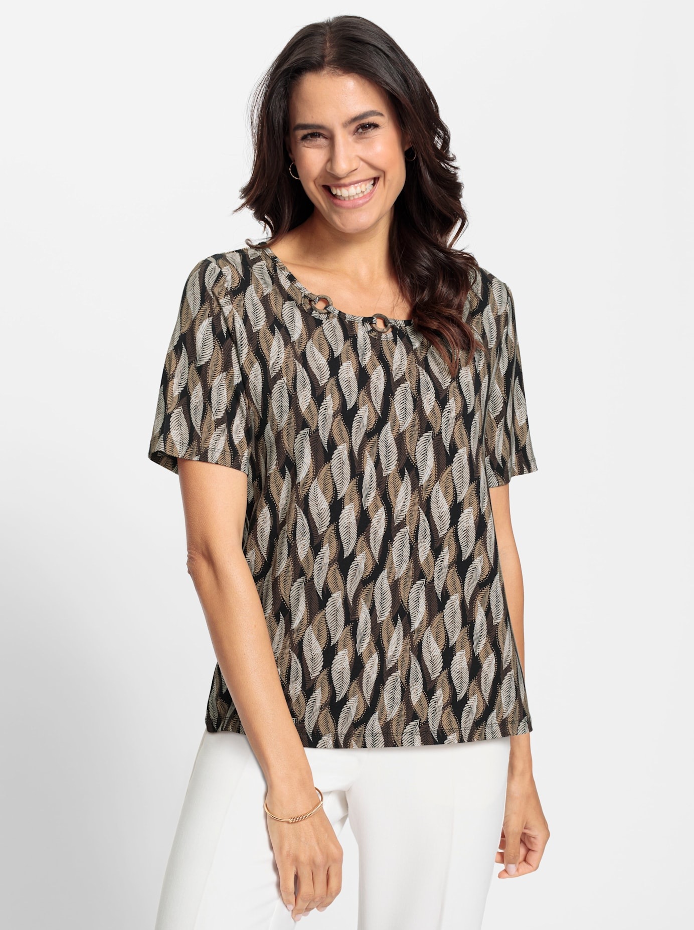 Inspirationen Print-Shirt »Print-Shirt«, (1 tlg.)