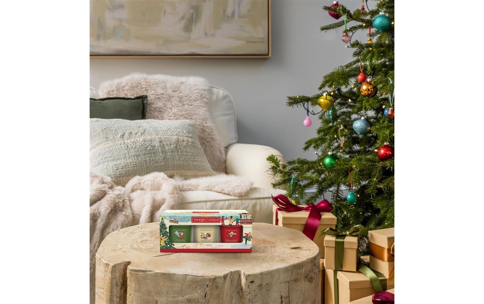 Yankee Candle Bougie parfumée »Set, Après Ski 3 x 143g«