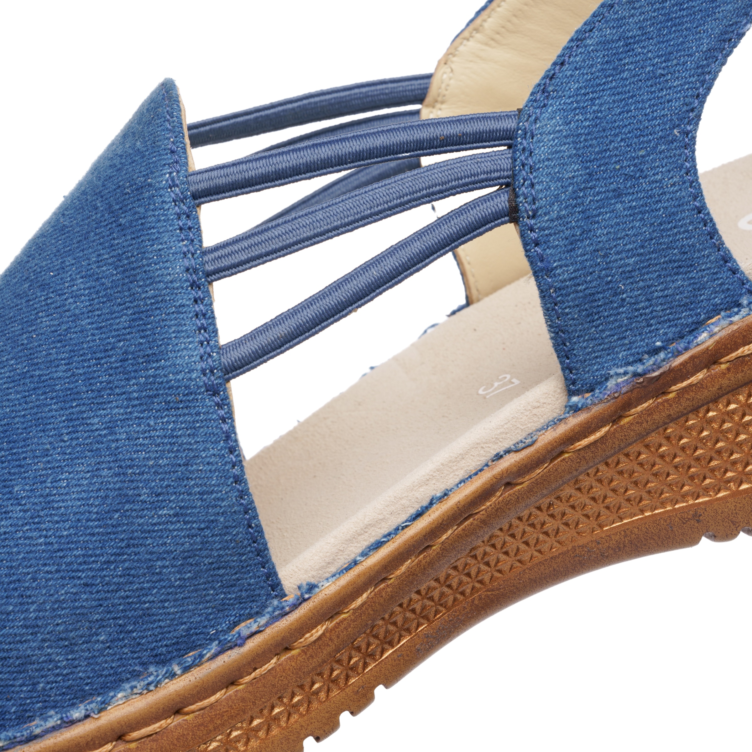 Ara Sandale à lanières »HAWAII«  talon compensé, sandalette avec élastiques, largeur chaussure G (= large)