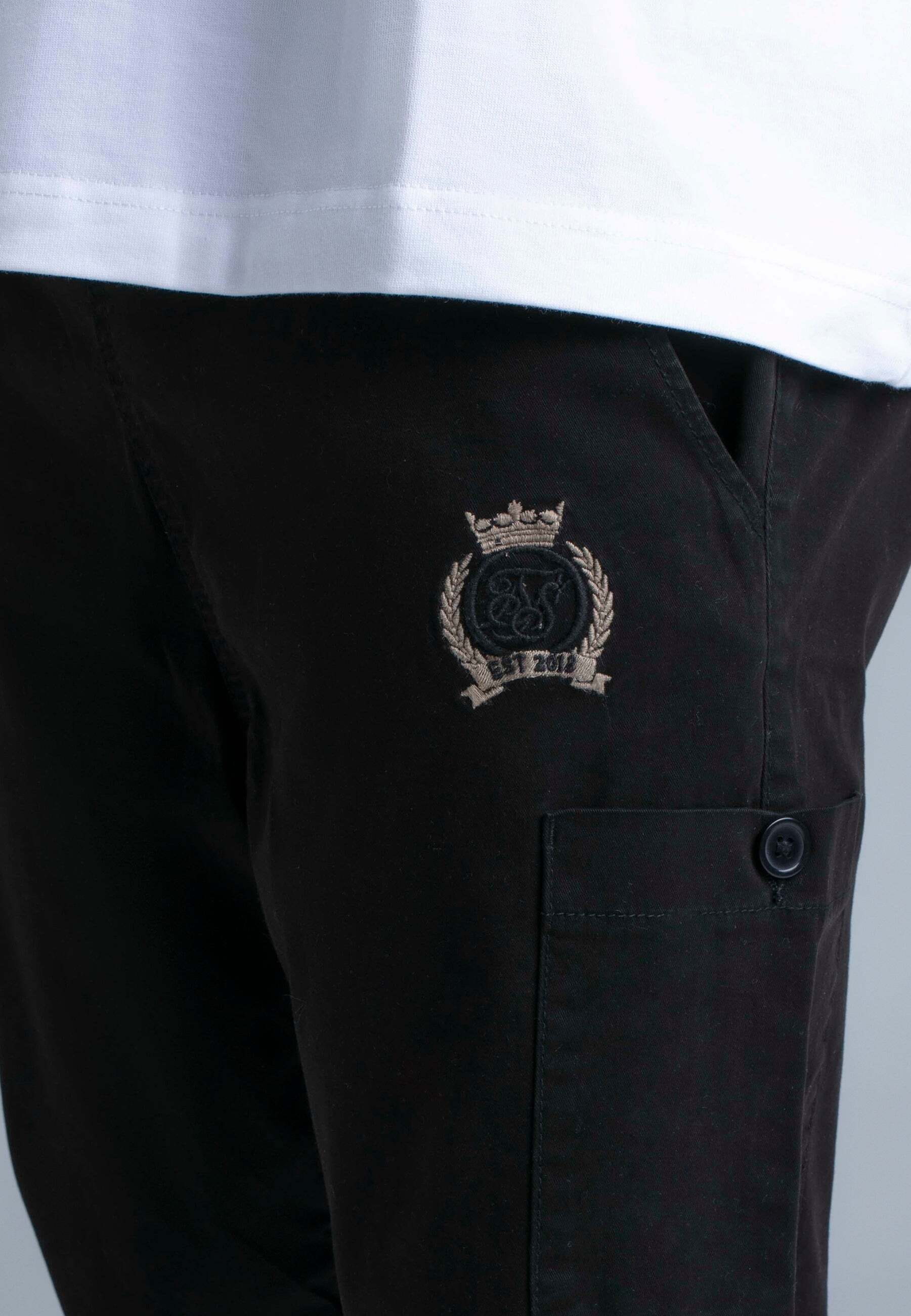 Siksilk Pantalon cargo »Siksilk Cargohose Slim Fit«