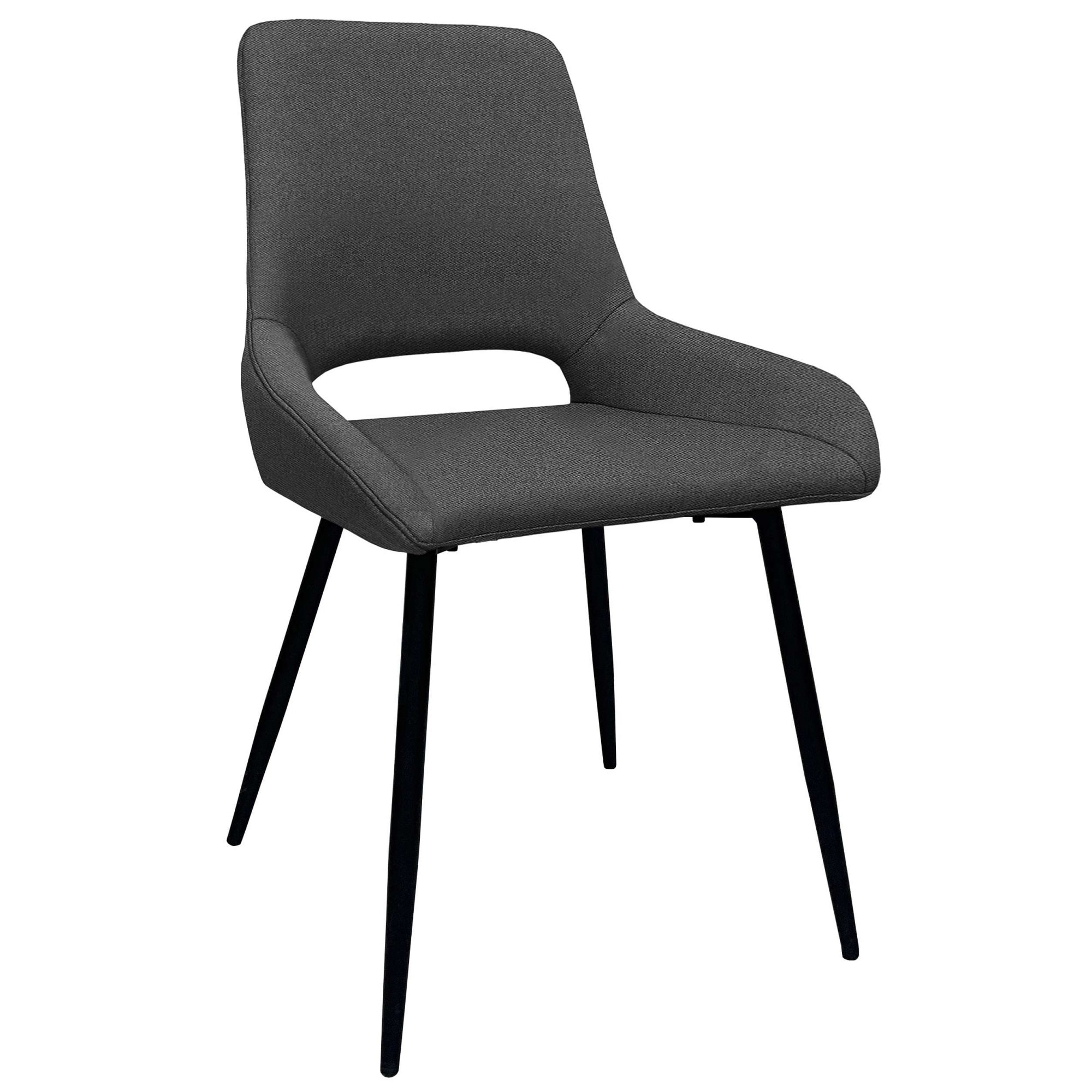 GOODproduct Chaise de salle à manger »Derrek« (Ensemble) im 2 er Set mit gepolsterter  Rückenlehne