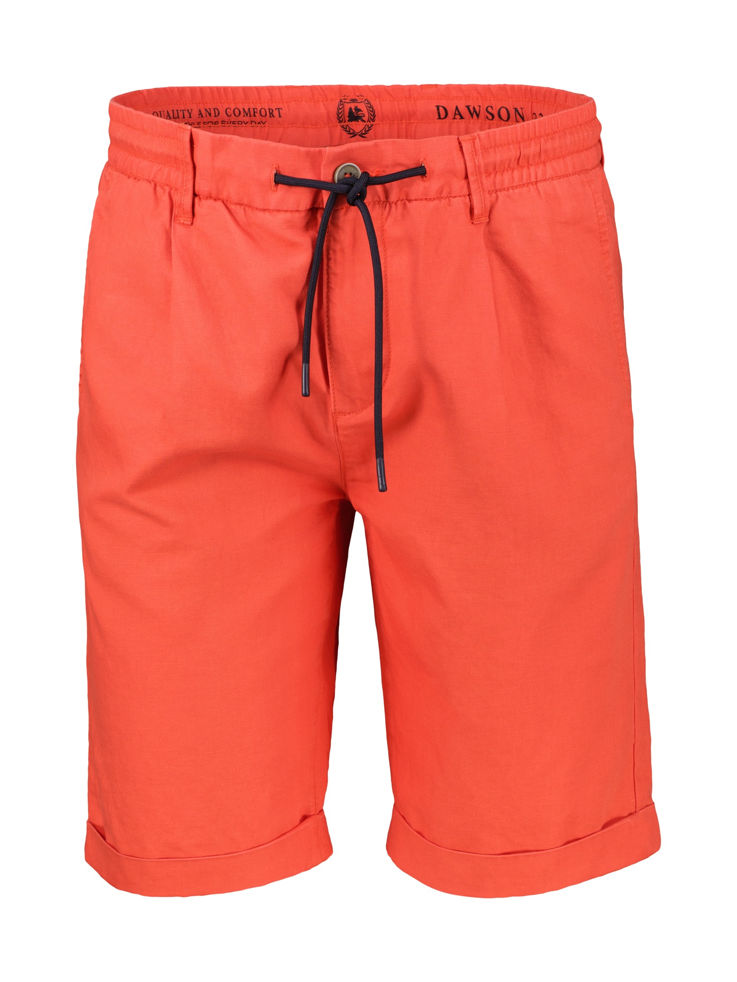 LERROS Chinoshorts »Chino-Shorts aus Baumwoll-Leinen-Mischgewebe«  Chino Hose Herren kurz, Tunnelzugbund und Gürtelschlaufen, 4 Taschen