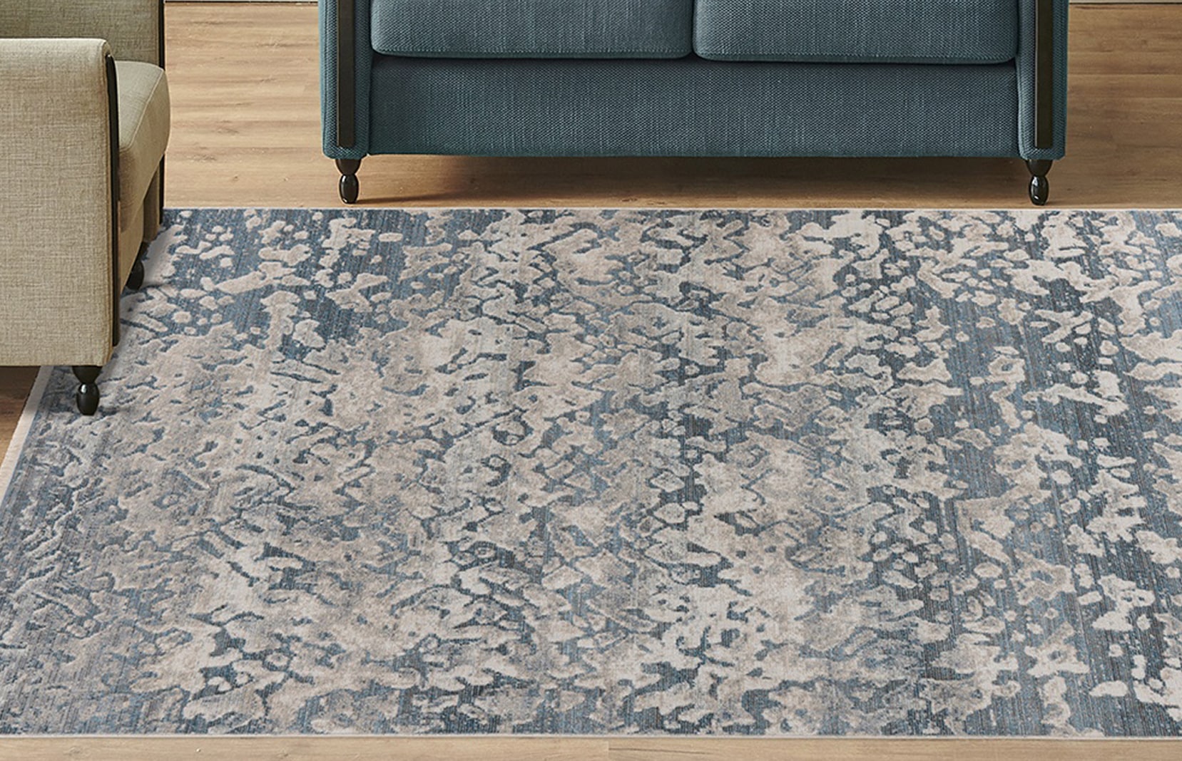 Image of Kayoom Teppich "Milan 325" rechteckig 5 mm Höhe ca. 436.800 Points/qm, Kurzflorteppich, weiche Haptik, hochwertig