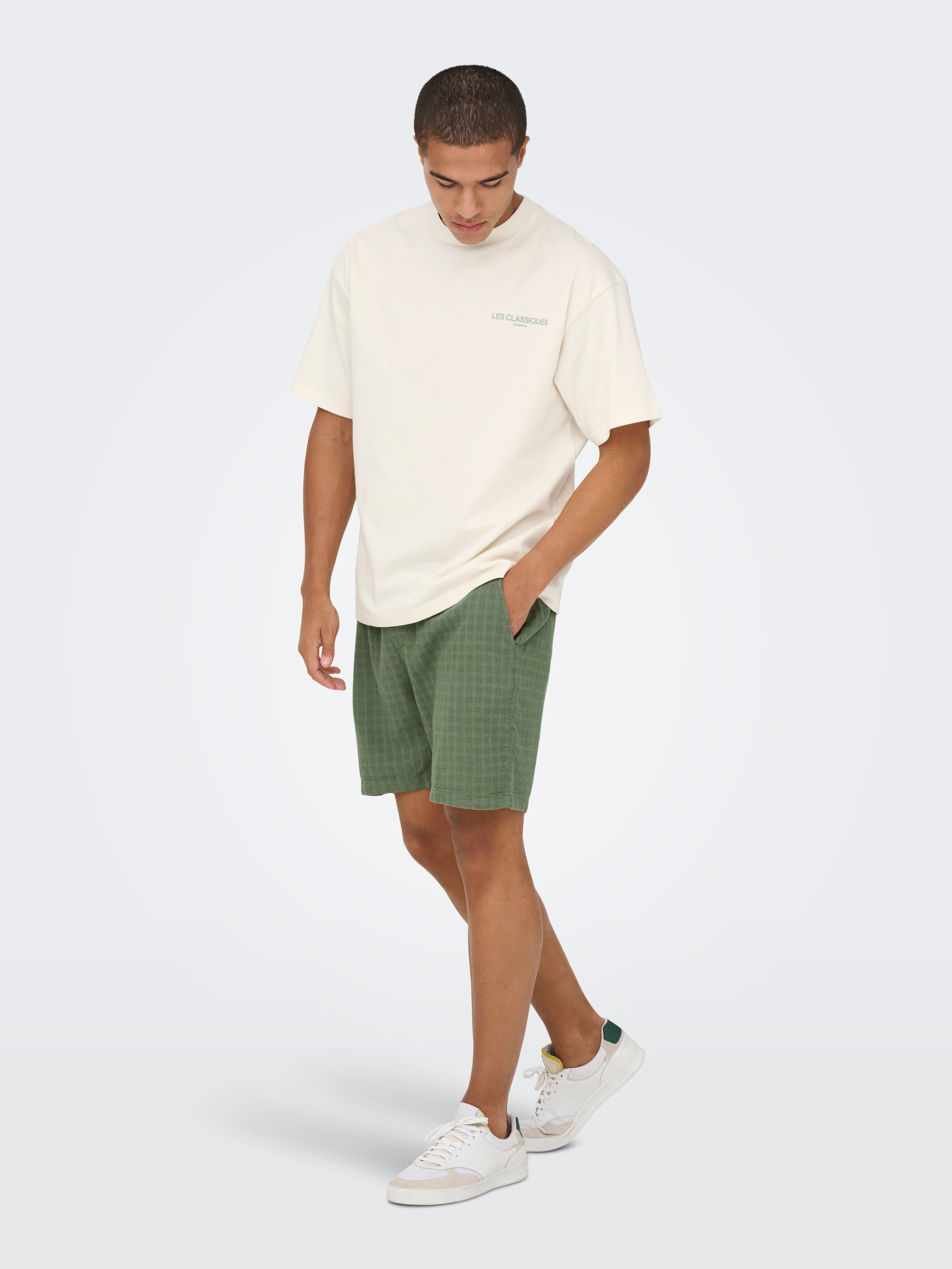 ONLY & SONS Short »ONSTEL LINEN LATHAM 0257 SHORTS«