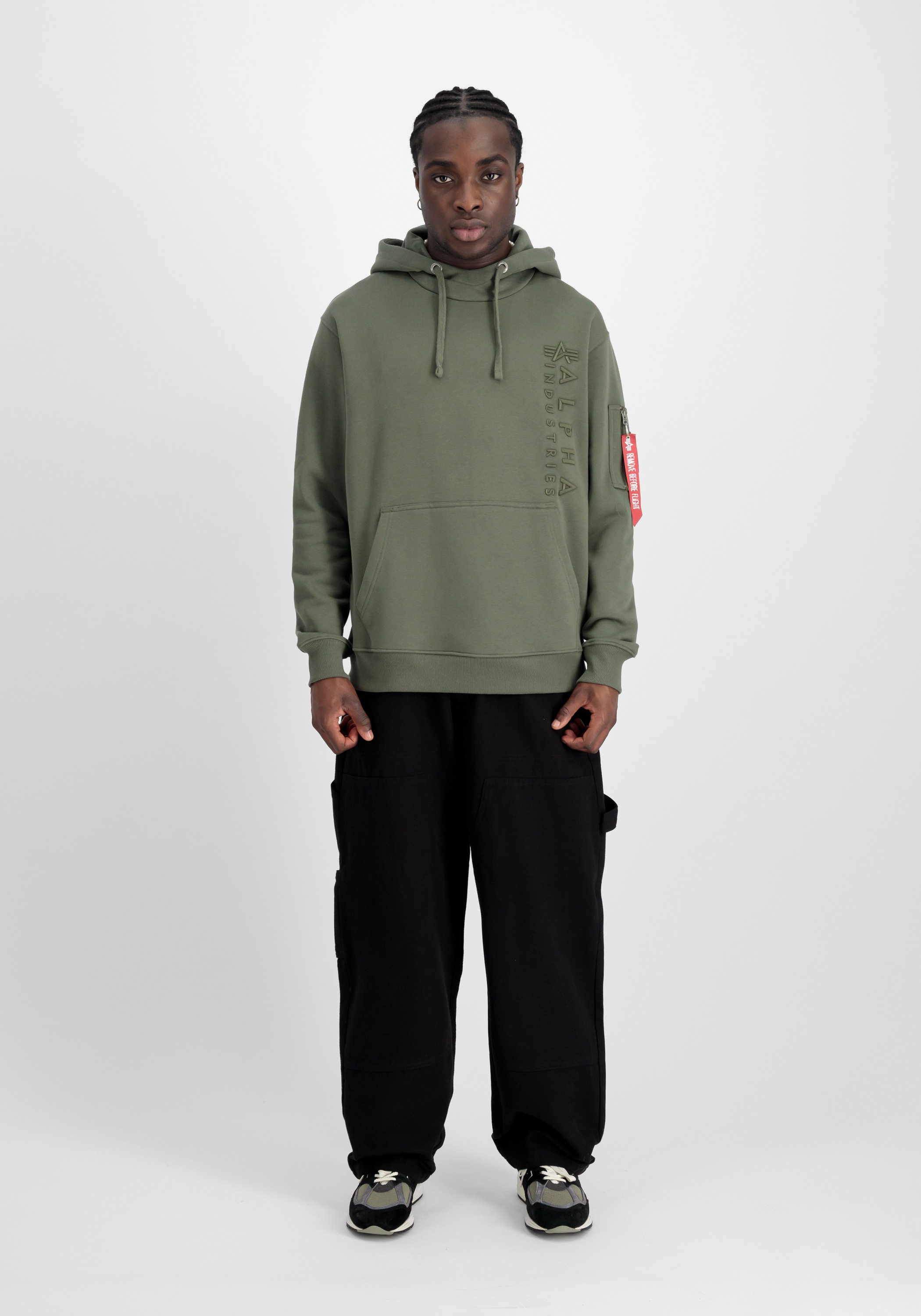 Alpha Industries Hoodie »Alpha Industries Men - Hoodies Embroidery Hoodie«