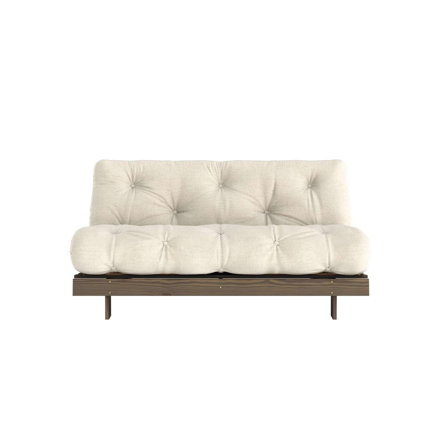 Karup Design Daybett "Roots Sofa Bed, Schlafsofa, Bettfunktion, FSC-Massivholz," Inkl. Futonmatratze, Made in Europe, langlebig, B: 140 oder 160 cm