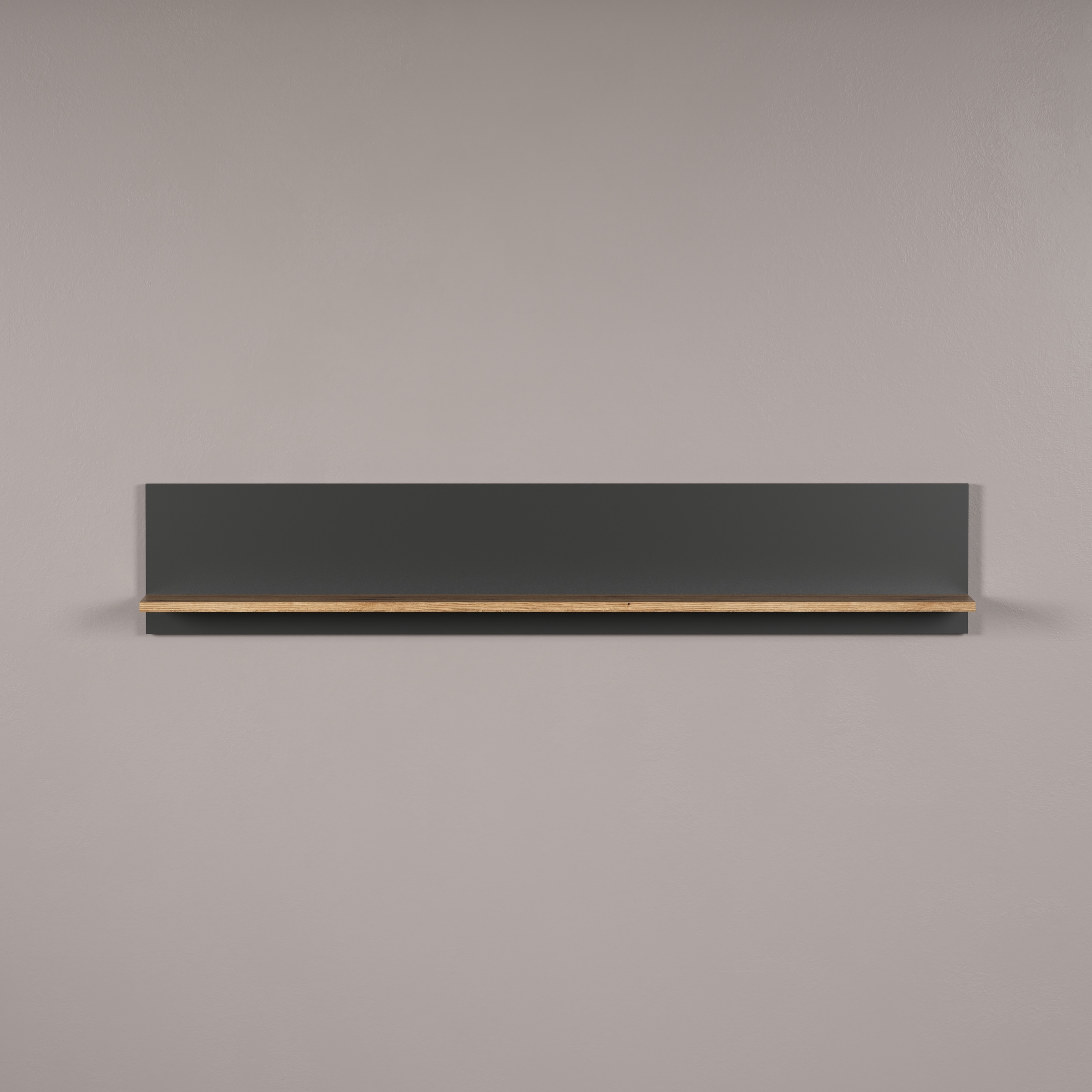 INOSIGN Wandboard »Estepona«, (1 St.), grosszügige Bücherleiste mit den Massen (B/T/H) 150/18/25 cm