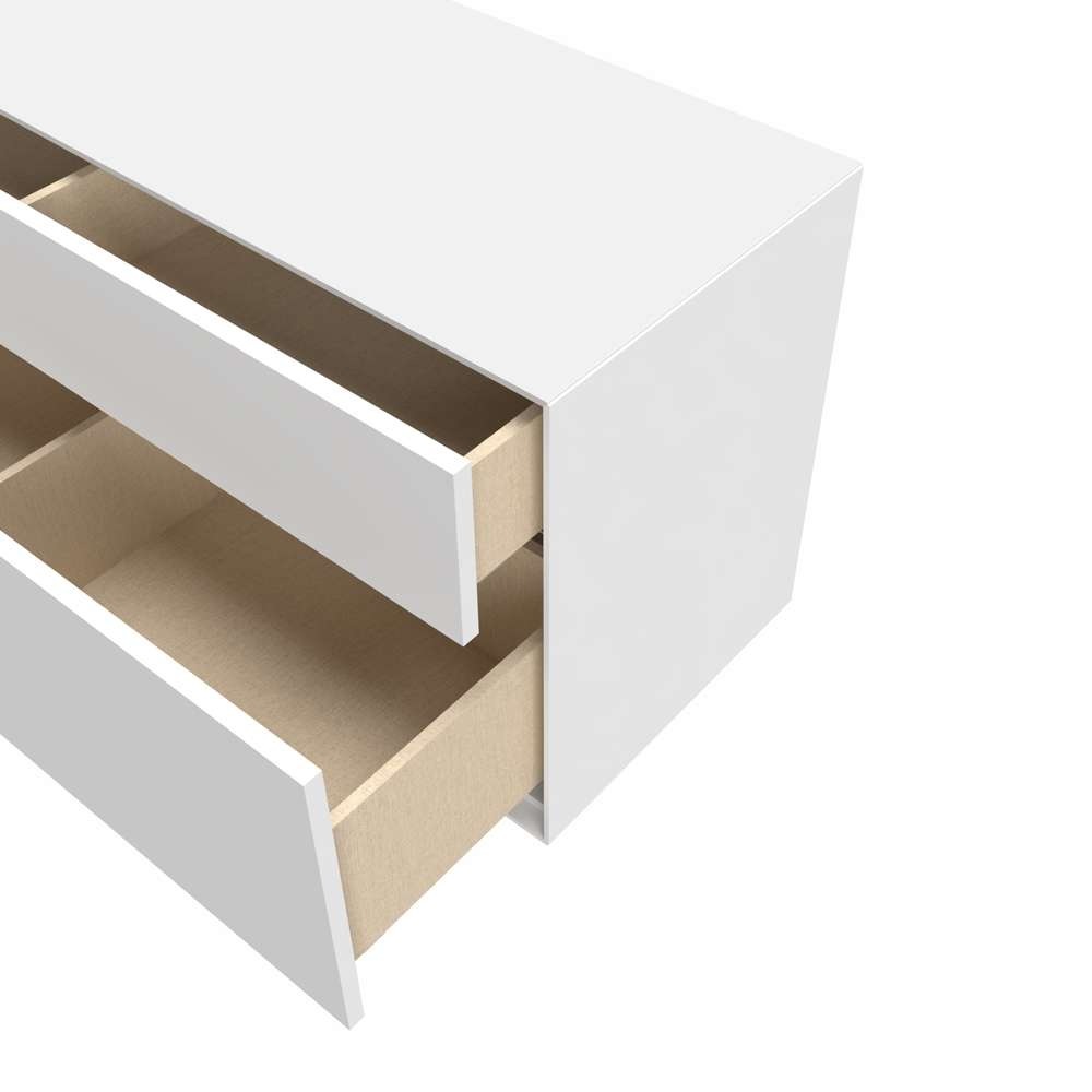 LeGer Home by Lena Gercke Table basse »Essentials, TV-Board, TV-Kommode, TV-Schrank,  TV-Möbel« 2 cuis tlg. Breite: 277 cm, UV lackiert, Push-to-open-Funktion