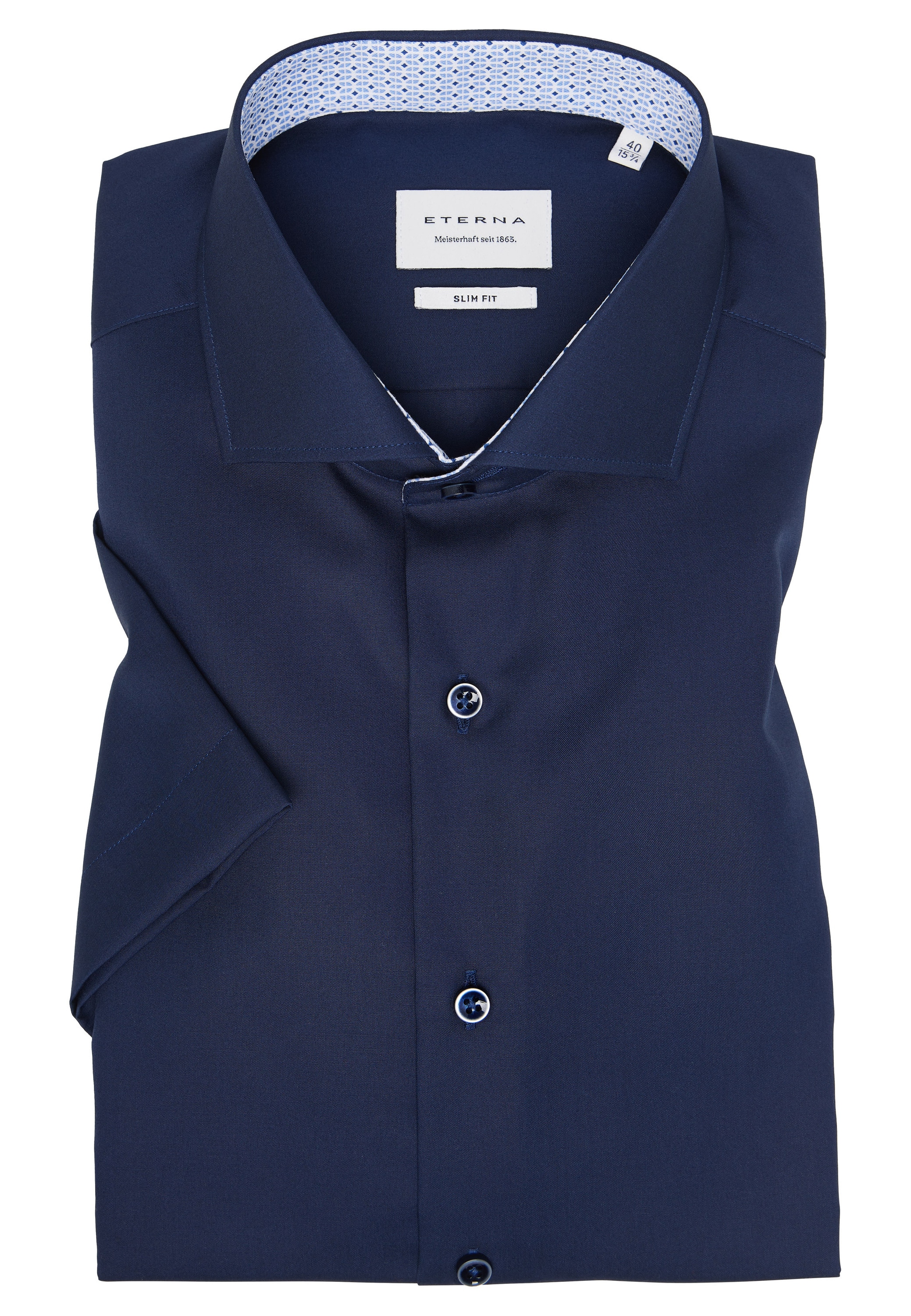 Eterna Kurzarmhemd »SLIM FIT«, NON IRON (bügelfrei)