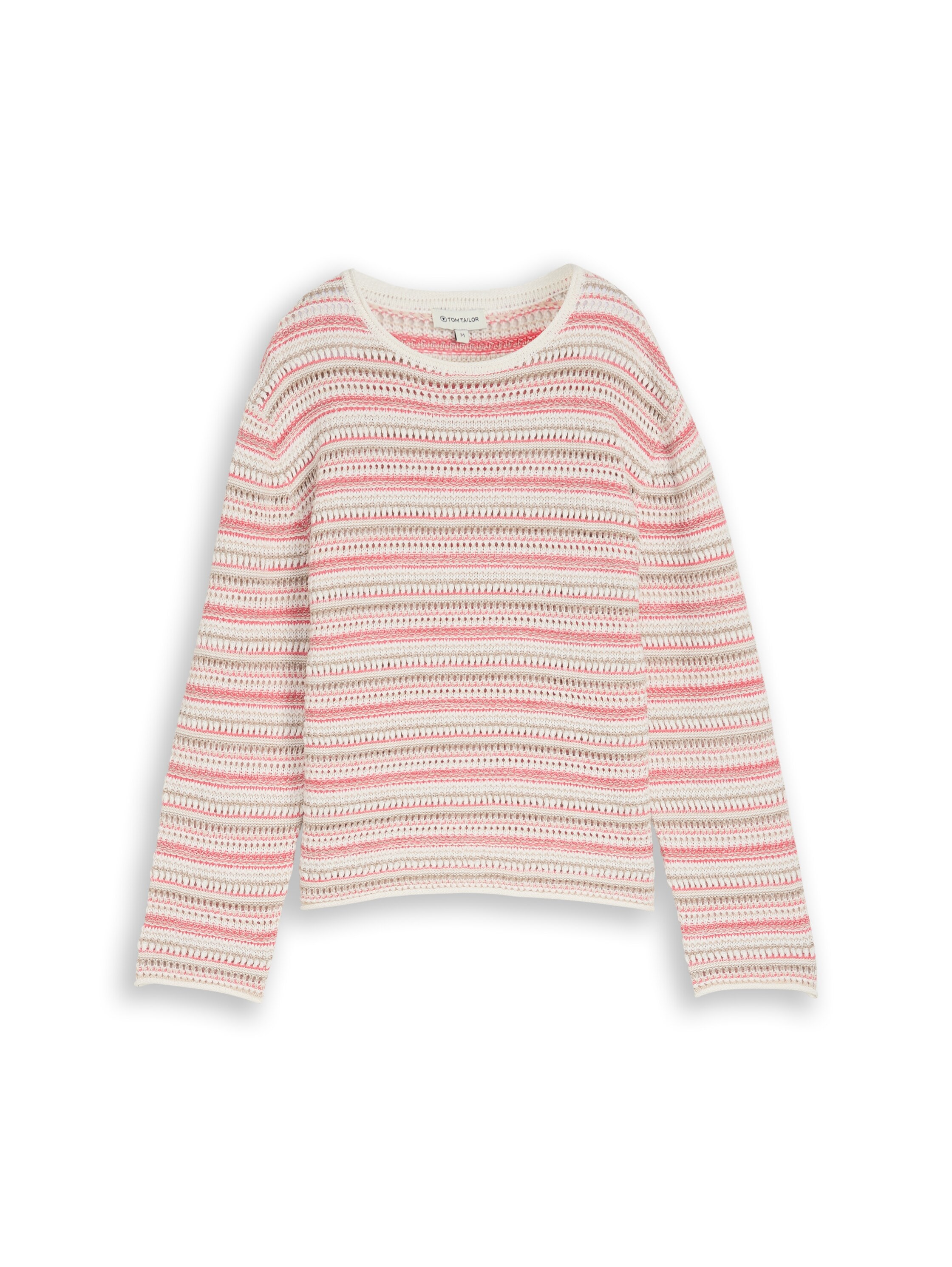 TOM TAILOR Pull en tricot avec motif à rayures