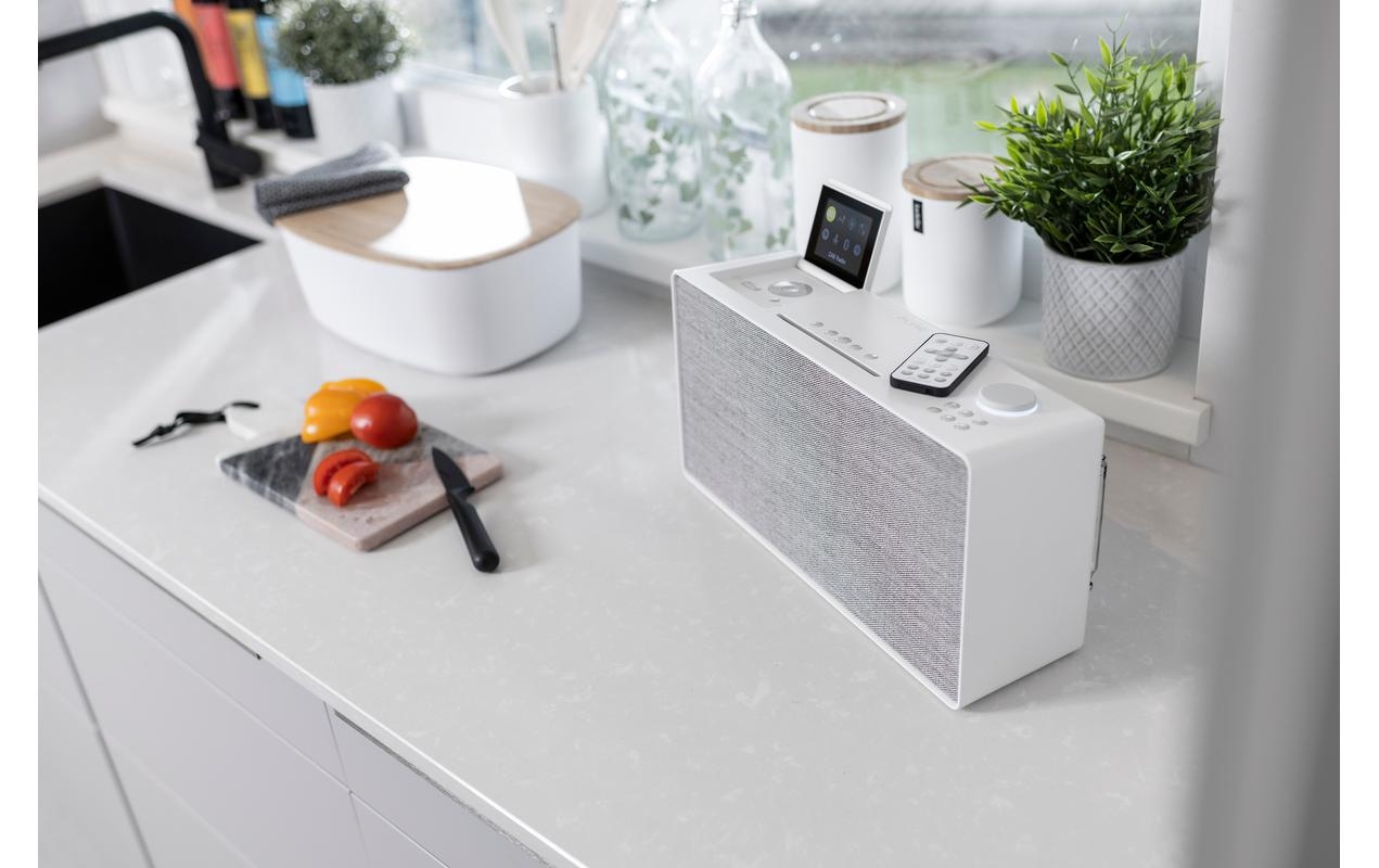 Pure Internet-Radio »Evoke Home Cotton«, (Bluetooth Digitalradio (DAB+)-FM-Tuner-Internetradio)