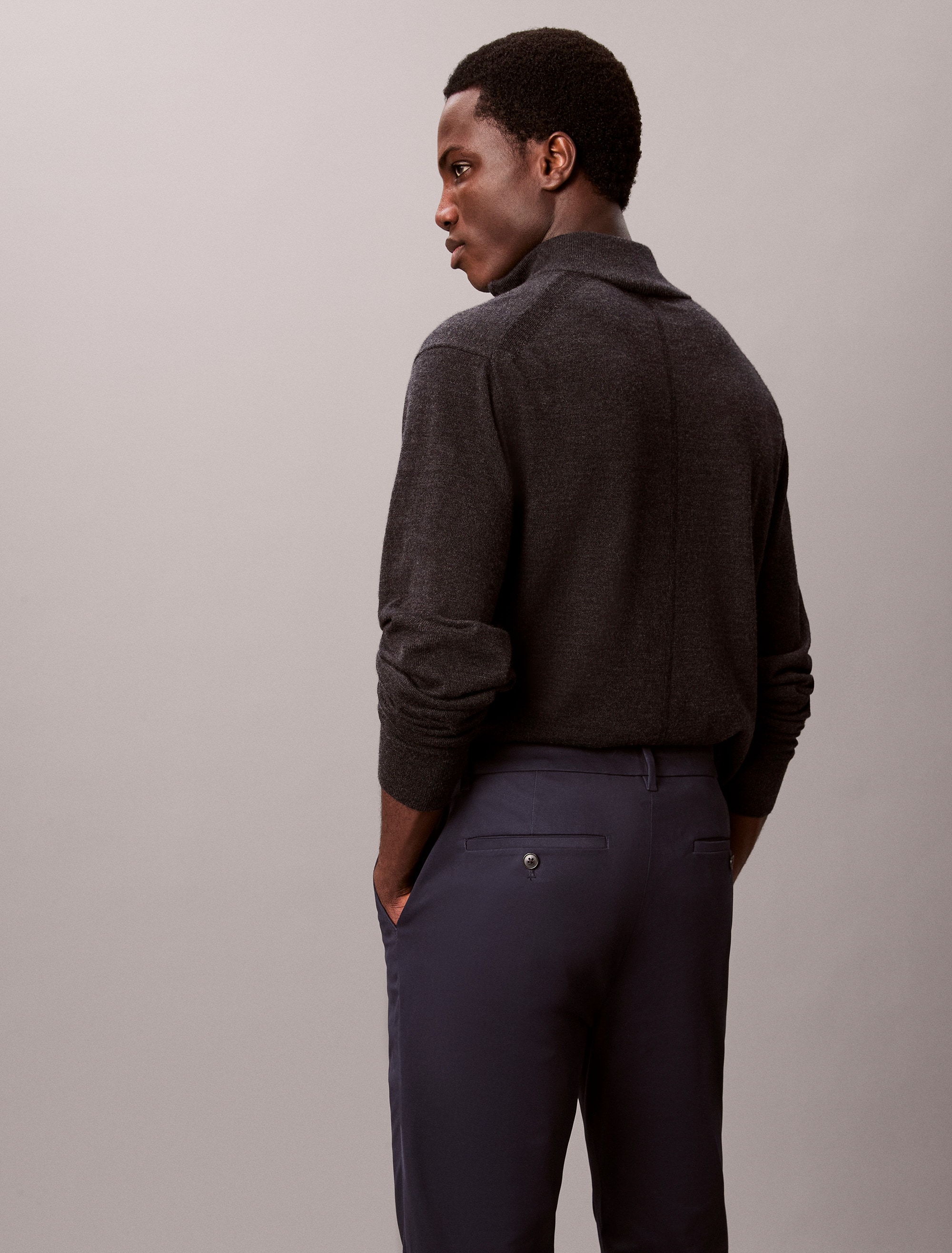 Calvin Klein Chinos »SLIM SATEEN CHINO TROUSER«  slim fit