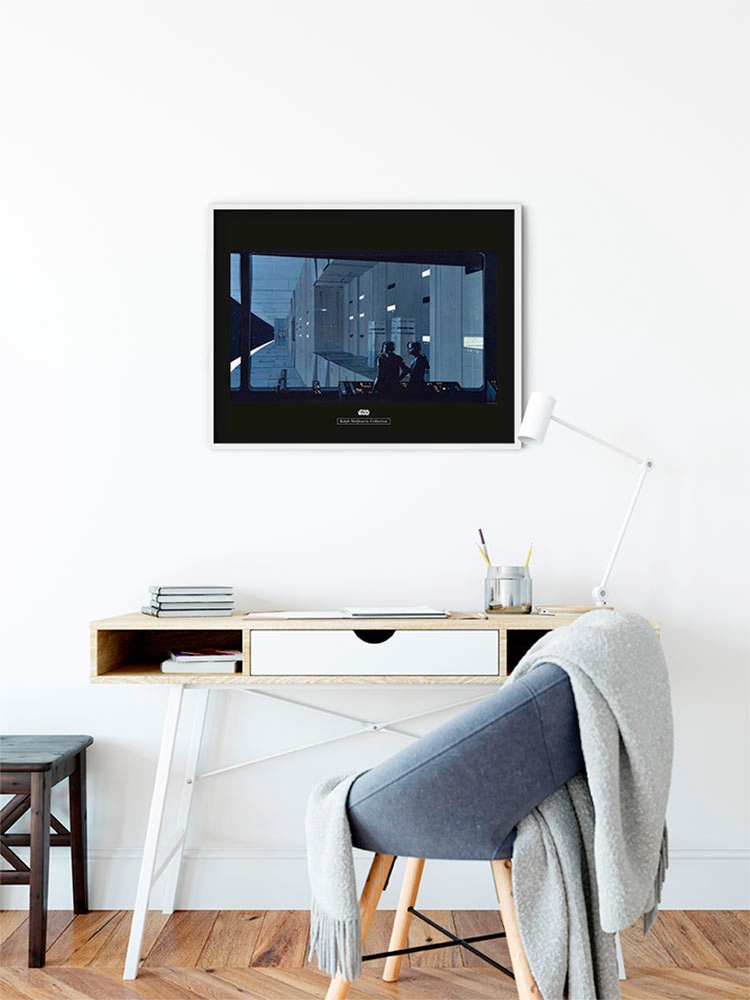 Komar Bild »Star Wars Classic RMQ Death Star Control«, Star Wars, (1 St.), Wandbild zur Dekoration im Kinderzimmer - ohne Rahmen
