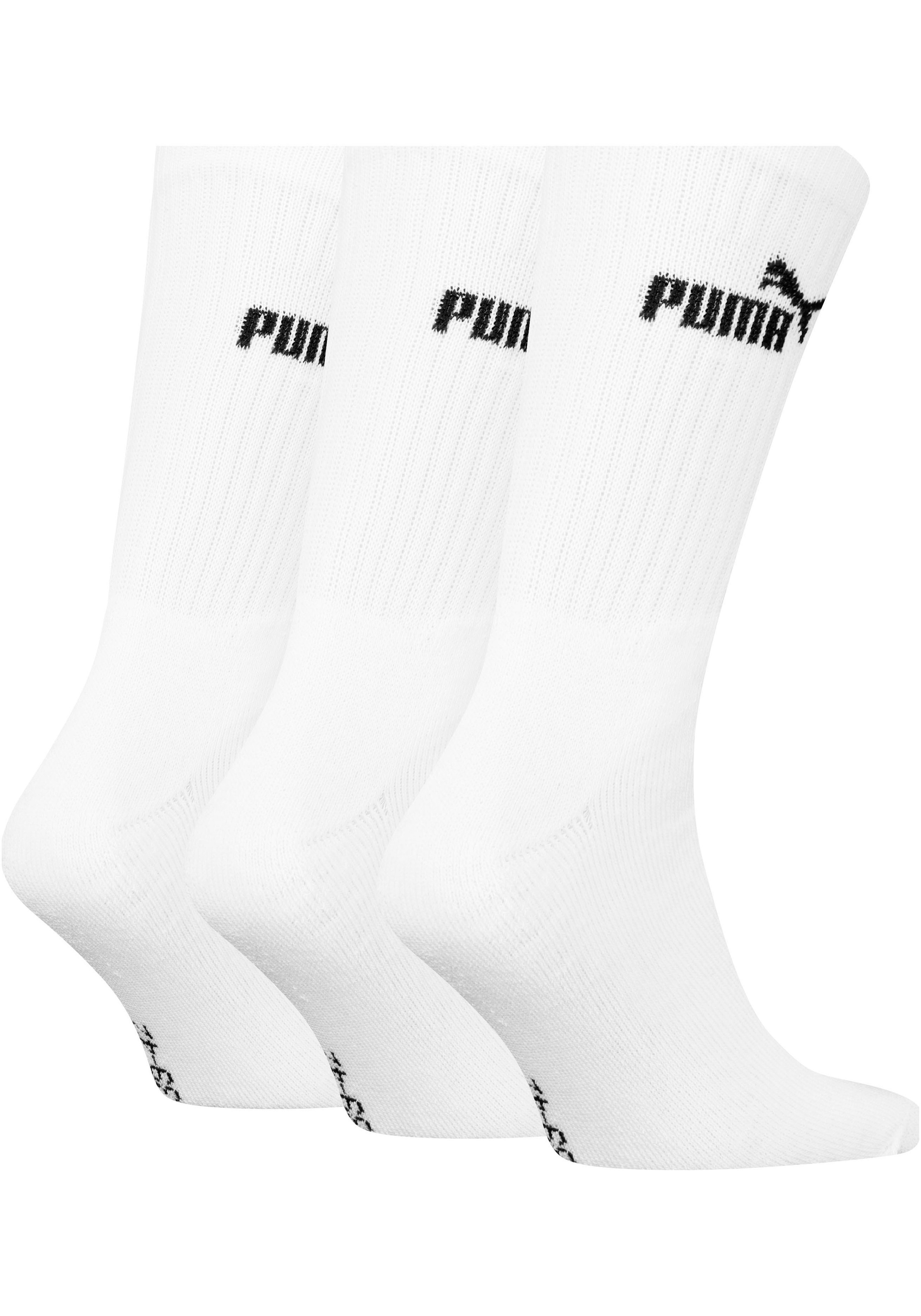 PUMA Chaussettes de loisirs 3 cuis tlg. Respirant, régulateur d'humidité, teneur en stretch