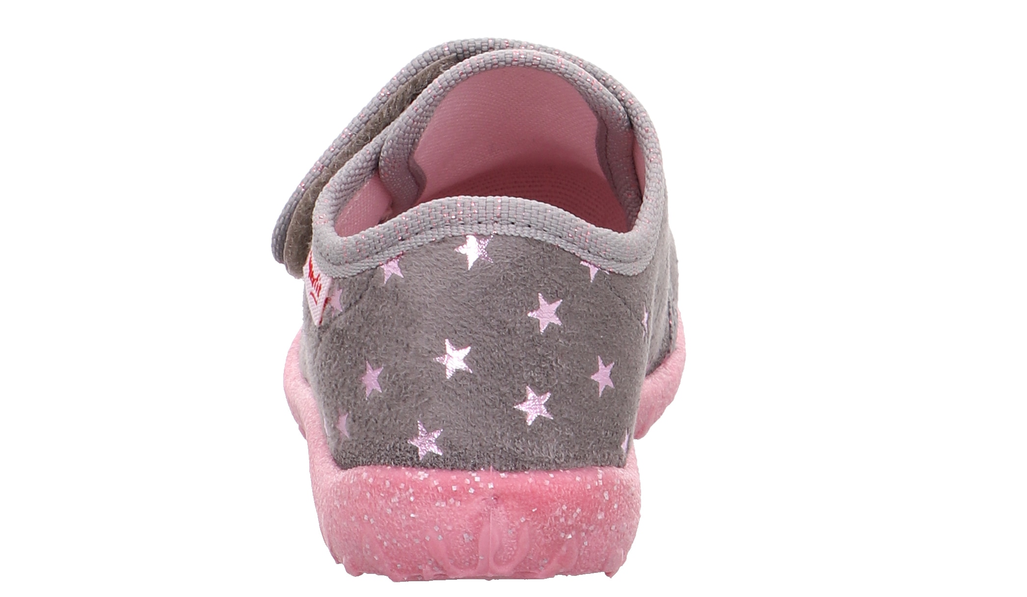 Superfit Hausschuh »SPOTTY WMS: Mittel«, Klettschuh, Kindergarten Schuh mit süssem Motiv