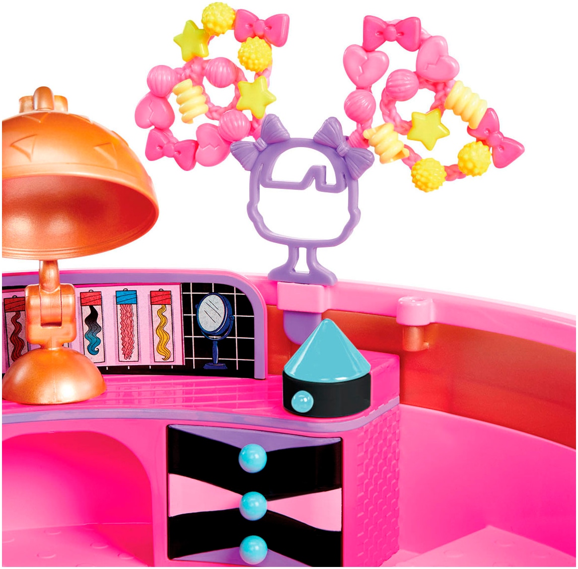 L.O.L. SURPRISE! Kreativset »L.O.L. Surprise Hair Beads Salon« inklusive Püppchen mit DIY Perlen-Frisuren