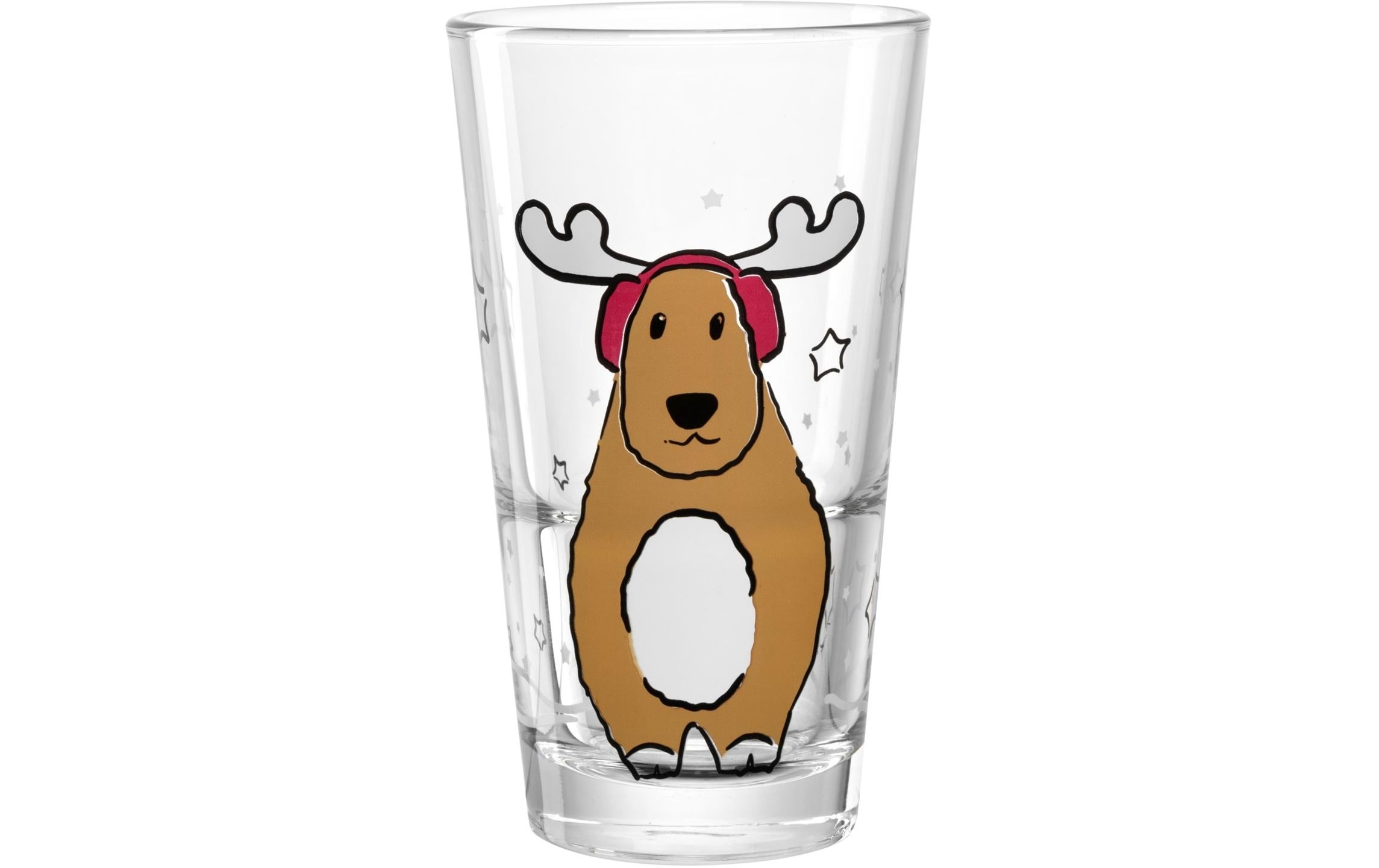 LEONARDO Glas »Autentico Elch 330 ml, 6 Stück, Transparent«, (6 tlg.)
