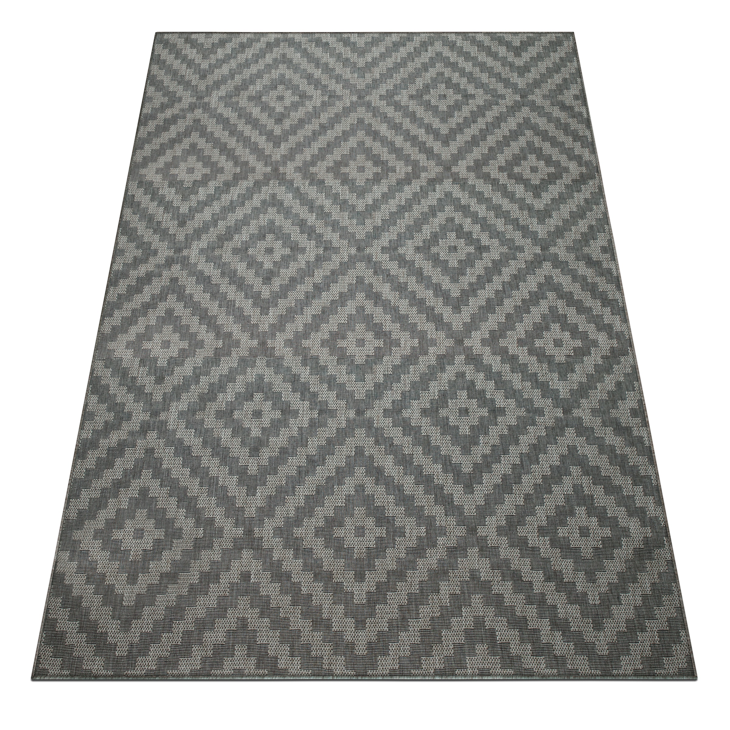 my home Teppich »Cordoba auch als Läufer erhältlich«, rechteckig, 3 mm Höhe, In- und Outdoor geeignet, Sisal-Optik, Wetterfest & UV-beständig, Boho