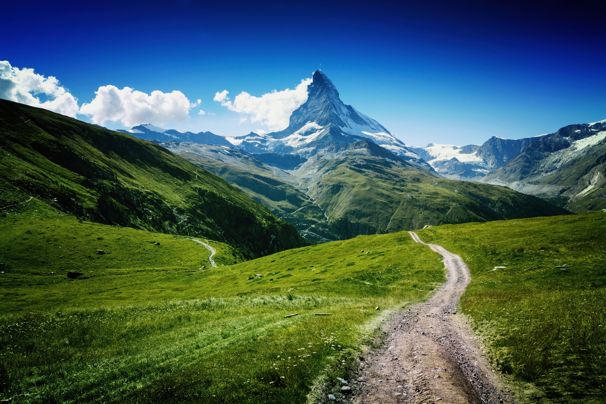Image of Papermoon Fototapete »Photo-Art JUAN PABLO DE, MATTERHORN II«, Vliestapete, hochwertiger Digitaldruck, inklusive Kleister bei Ackermann Versand Schweiz