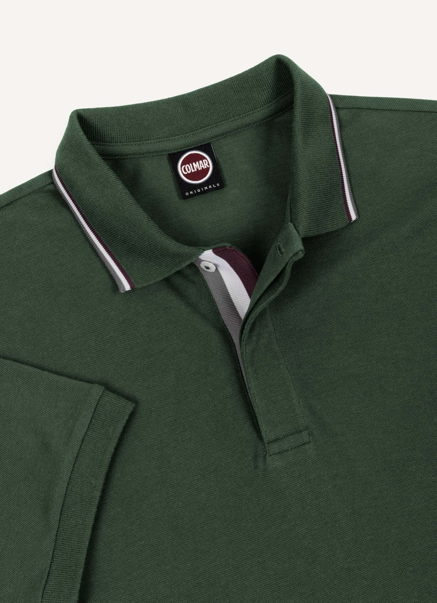 Colmar Poloshirt »MENS KNITTED SHIRT« aus Baumwolle, verdeckte Knopfleiste, regular fit