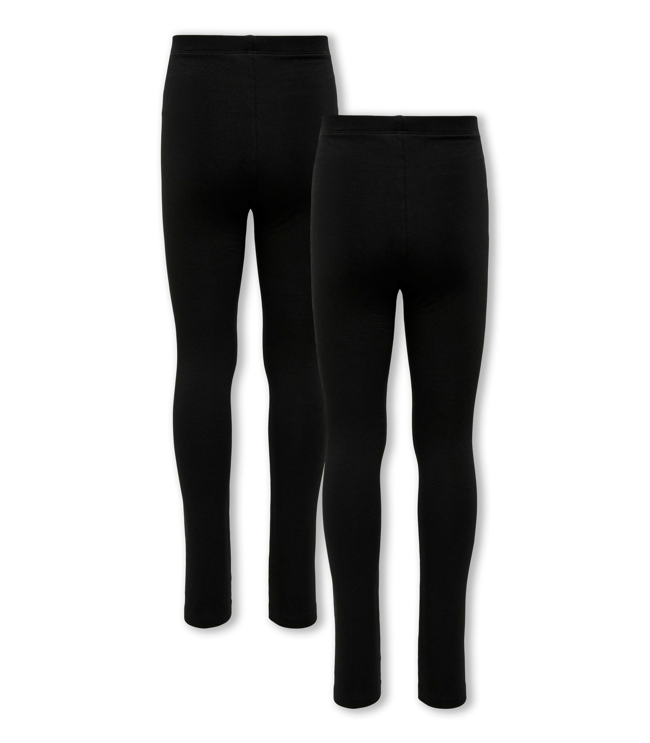 KIDS ONLY Leggings »KOGEMILI BRUSHED LEGGINGS 2-PACK SWT«, (Set, 2 tlg.)