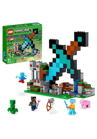 LEGO® Konstruktionsspielsteine »Der Schwert-Aussenposten (21244), LEGO® Minecraft«,... kaufen