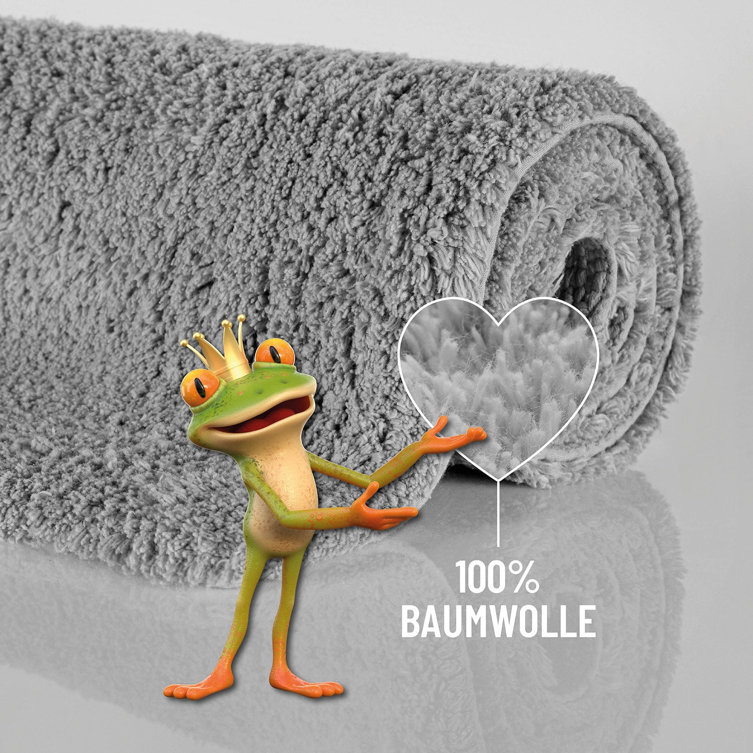 Wecon home Basics »Erik« Höhe 20 mm lavable, antidérapant, très doux, résistant, facile d'entretien