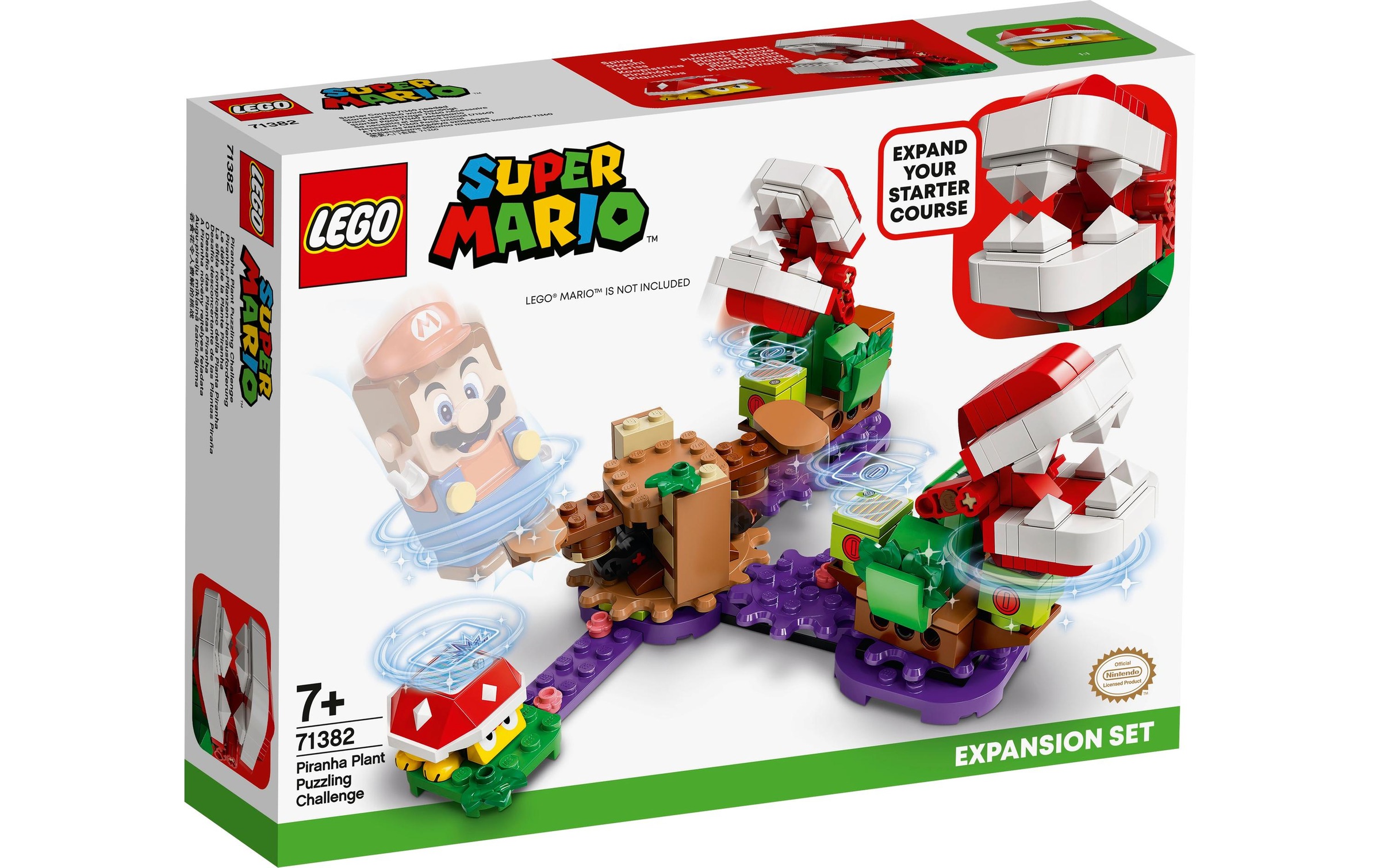 Image of LEGO® Spielbausteine »Super Mario Piranha-Pflanzen-Herausforderung 71382«, (267 St.) bei Ackermann Versand Schweiz