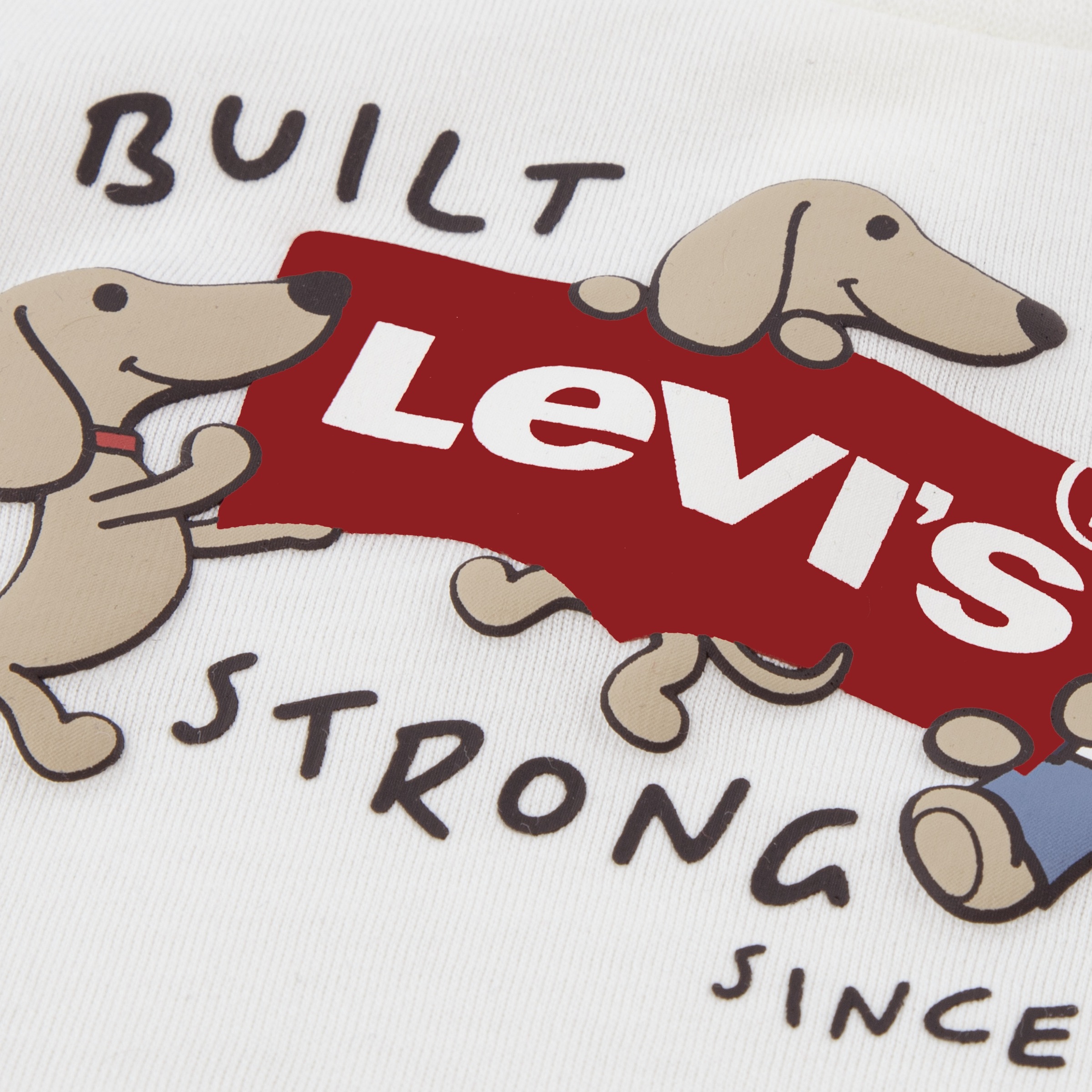 Levi's® Kids T-shirt à manches longues »LVB GRAPHIC LS TEE« avec imprimé motif, mélange de coton - pour garçons
