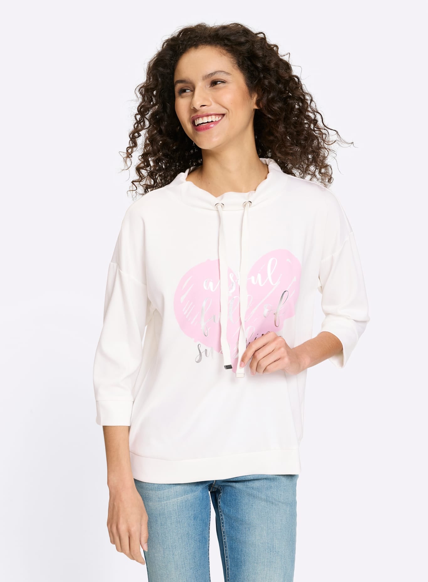 heine 3/4-Arm-Shirt »Shirt« 1 tlg.