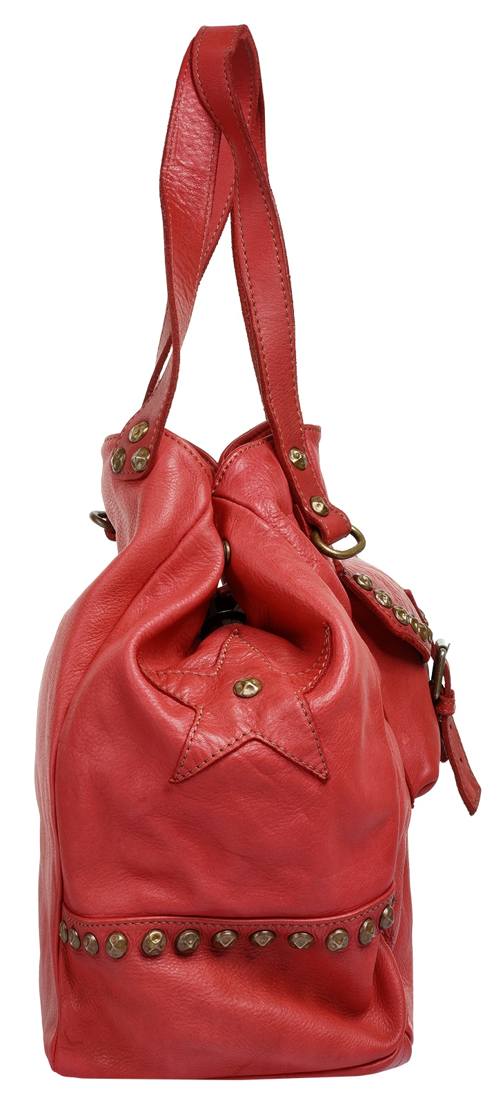 Samantha Look Shopper, echt Leder, Made in Italy