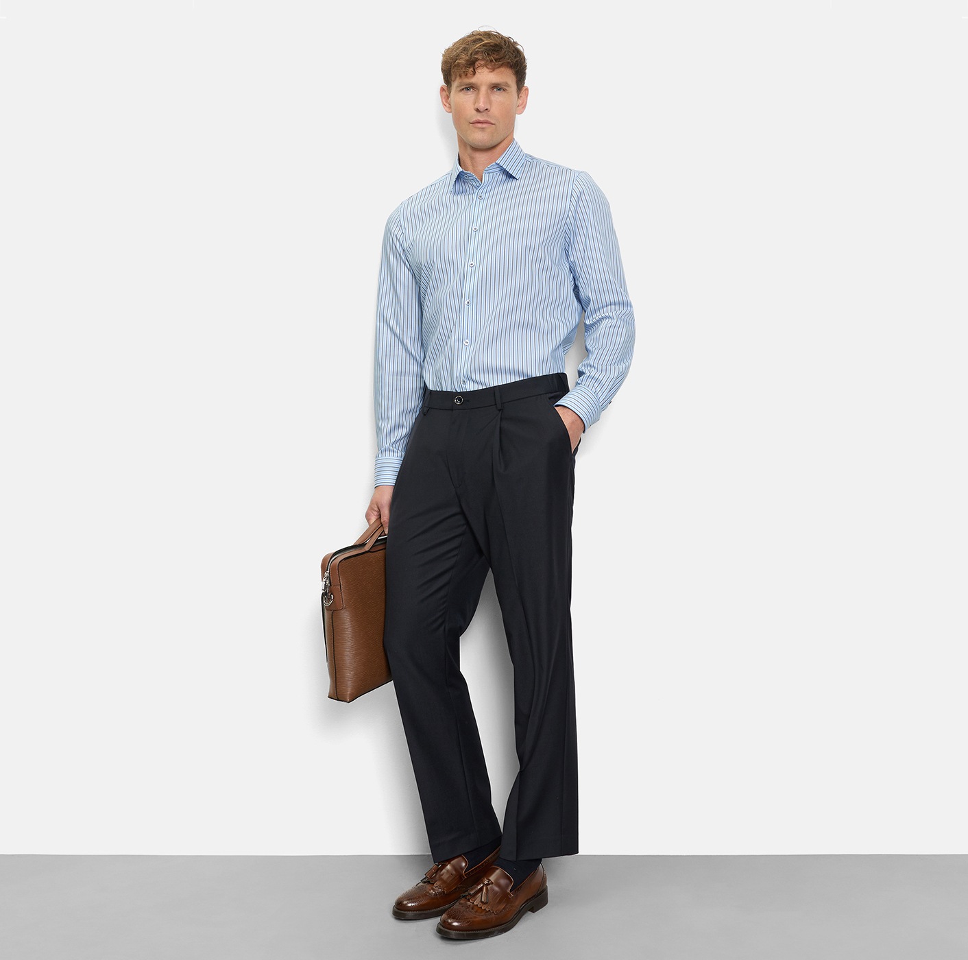 OLYMP Chemise à manches longues »Level 5« Body fit, Kentkragen, Businesshemd