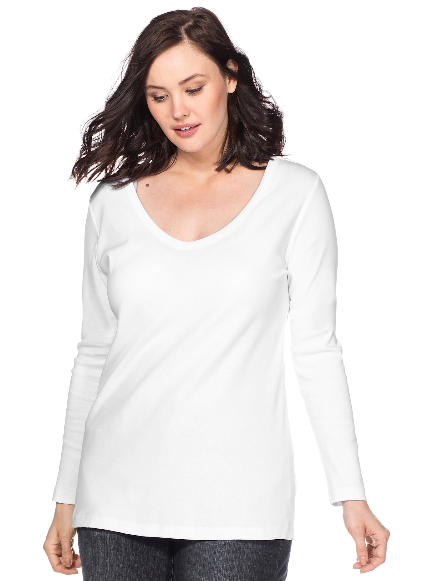 Image of Sheego Langarmshirt "Langarmshirt" 1 Stk.